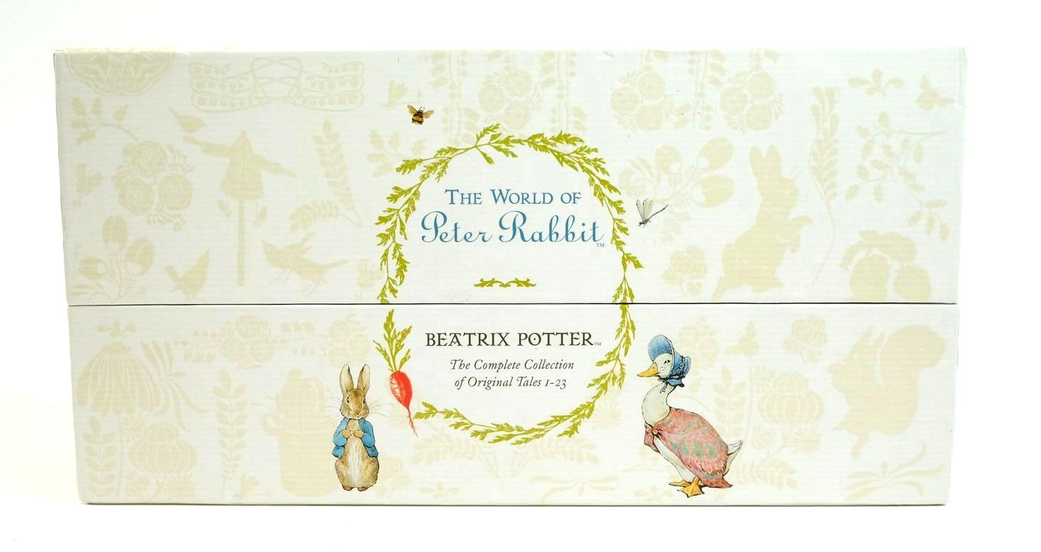 Photo of THE WORLD OF PETER RABBIT THE COMPLETE COLLECTION OF ORIGINAL TALES 1-23 written by Potter, Beatrix illustrated by Potter, Beatrix published by Frederick Warne (STOCK CODE: 1322135)  for sale by Stella & Rose's Books