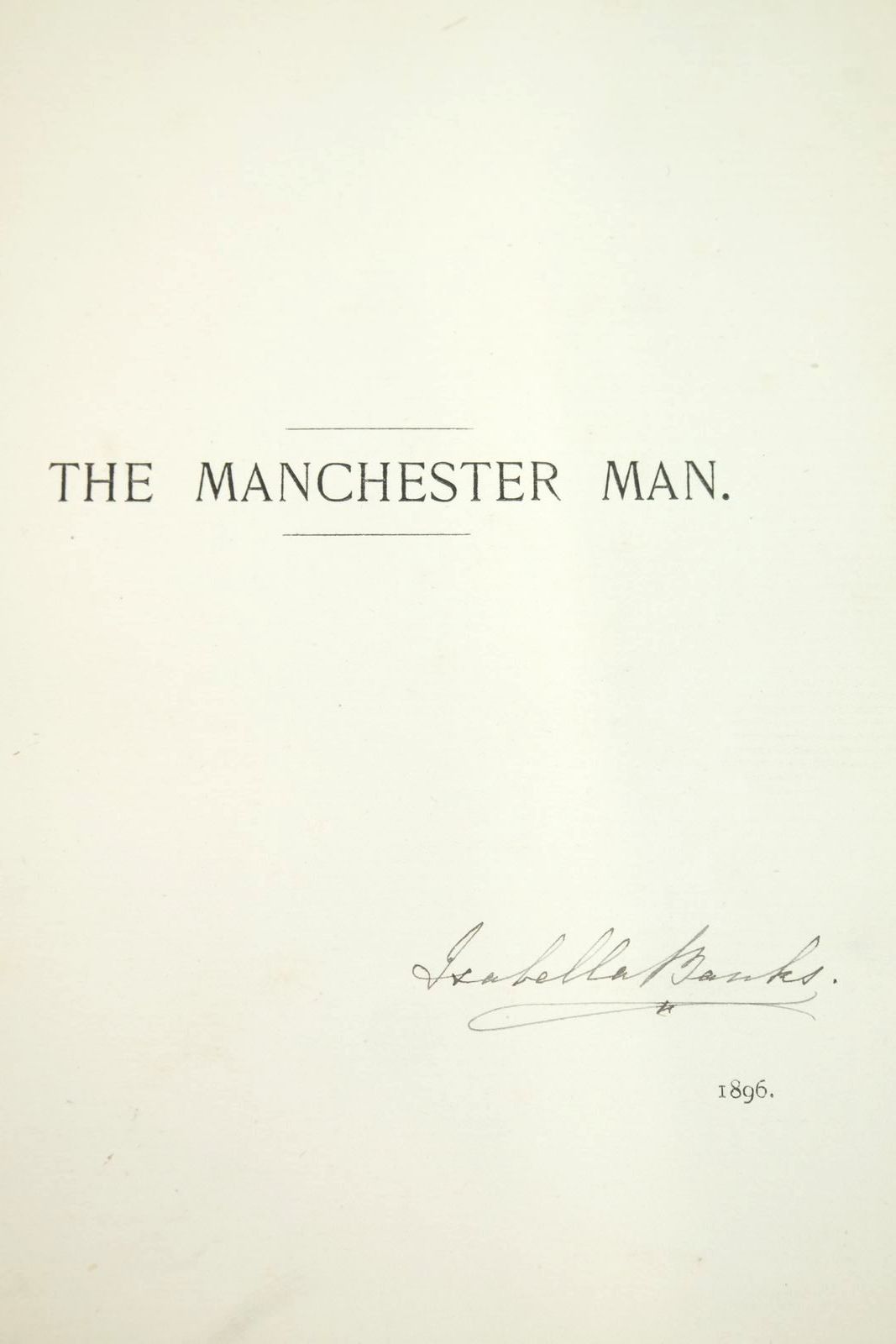 Photo of THE MANCHESTER MAN written by Banks, Isabella illustrated by Green, Charles
Fitton, Hedley published by Abel Heywood & Son Ltd. (STOCK CODE: 1322149)  for sale by Stella & Rose's Books