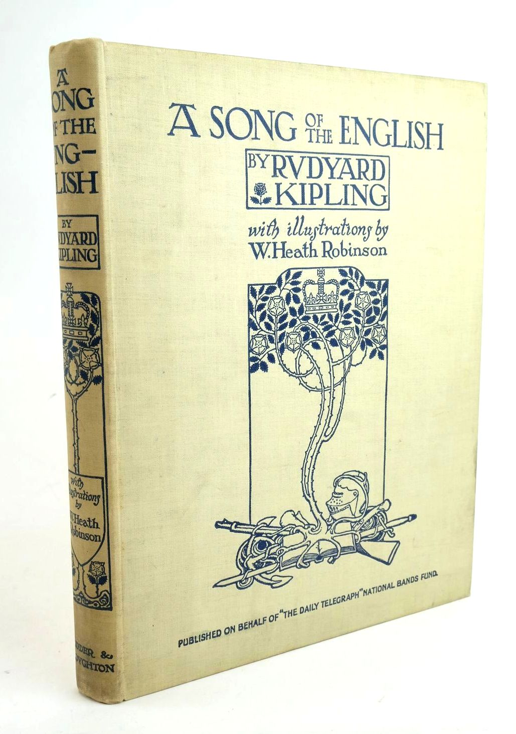 Photo of A SONG OF THE ENGLISH written by Kipling, Rudyard illustrated by Robinson, W. Heath published by Hodder &amp; Stoughton (STOCK CODE: 1322239)  for sale by Stella & Rose's Books