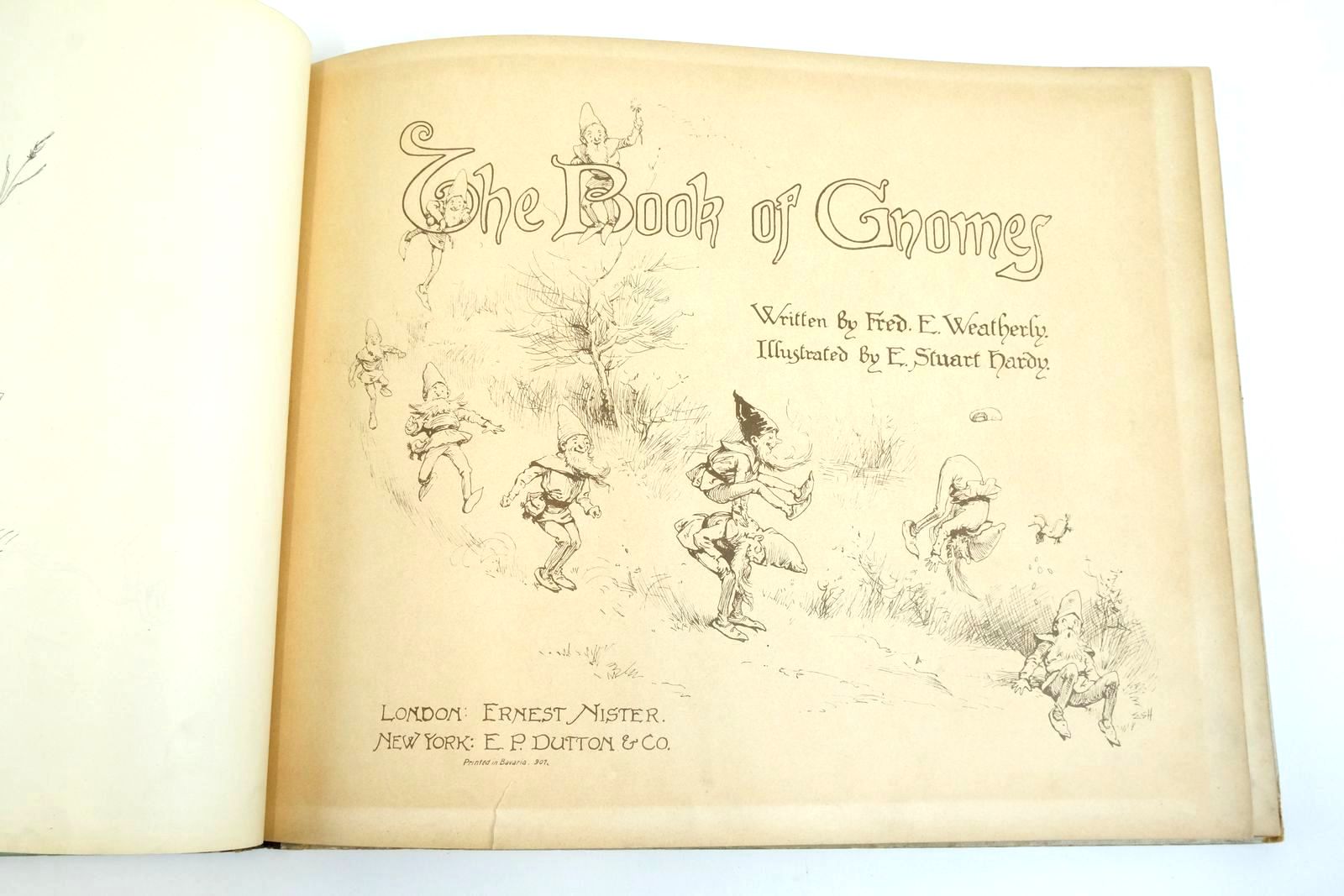 Photo of THE BOOK OF GNOMES written by Weatherly, F.E. illustrated by Hardy, E. Stuart published by Ernest Nister (STOCK CODE: 1322248)  for sale by Stella & Rose's Books