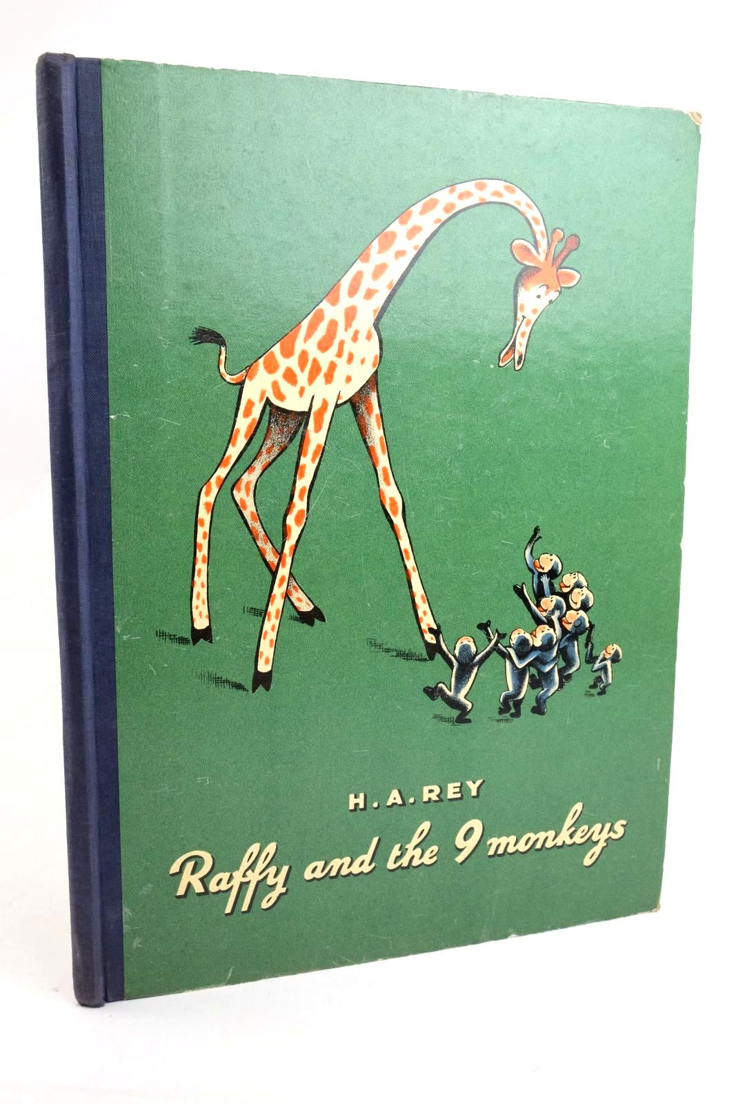 Photo of RAFFY AND THE 9 MONKEYS written by Rey, H.A. illustrated by Rey, H.A. published by Chatto & Windus (STOCK CODE: 1322251)  for sale by Stella & Rose's Books