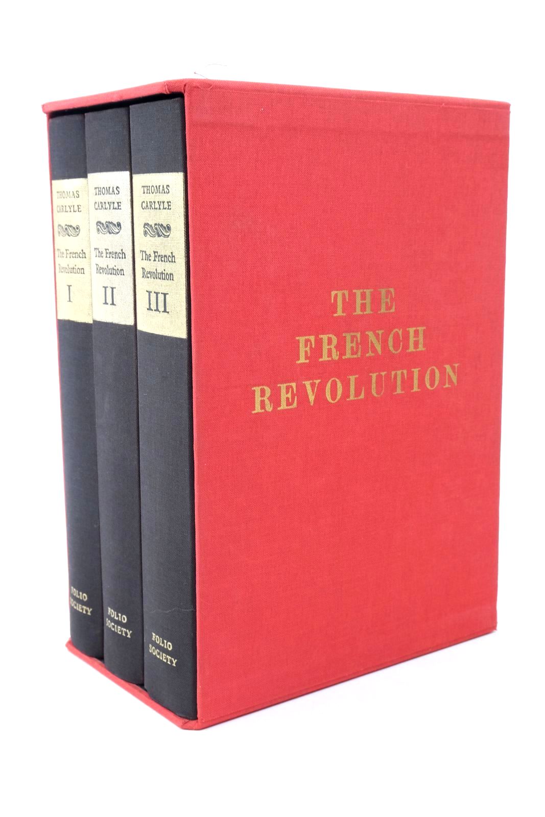 Photo of THE FRENCH REVOLUTION (3 VOLUMES) written by Carlyle, Thomas published by Folio Society (STOCK CODE: 1322475)  for sale by Stella & Rose's Books