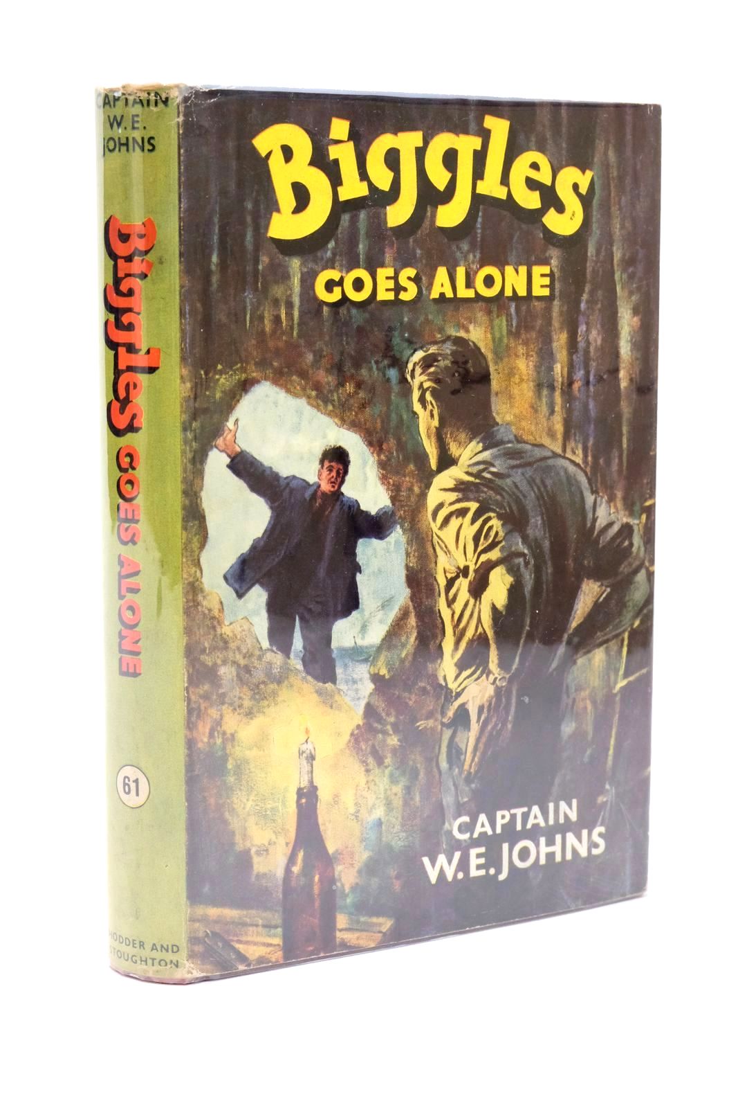 Photo of BIGGLES GOES ALONE written by Johns, W.E. illustrated by Stead,  published by Hodder & Stoughton (STOCK CODE: 1322735)  for sale by Stella & Rose's Books