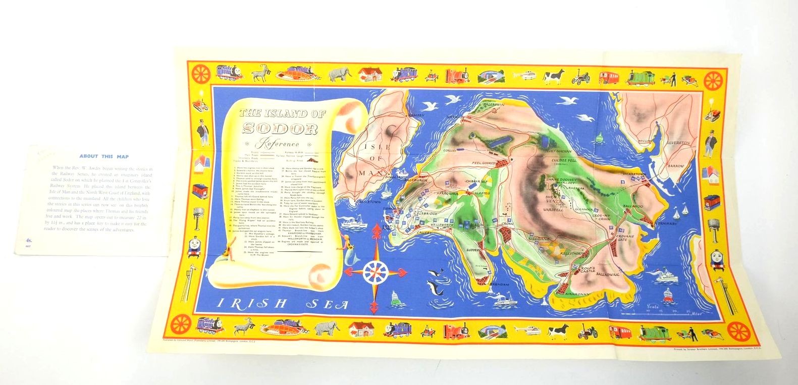Stella & Rose's Books : RAILWAY MAP OF THE ISLAND OF SODOR Written By ...