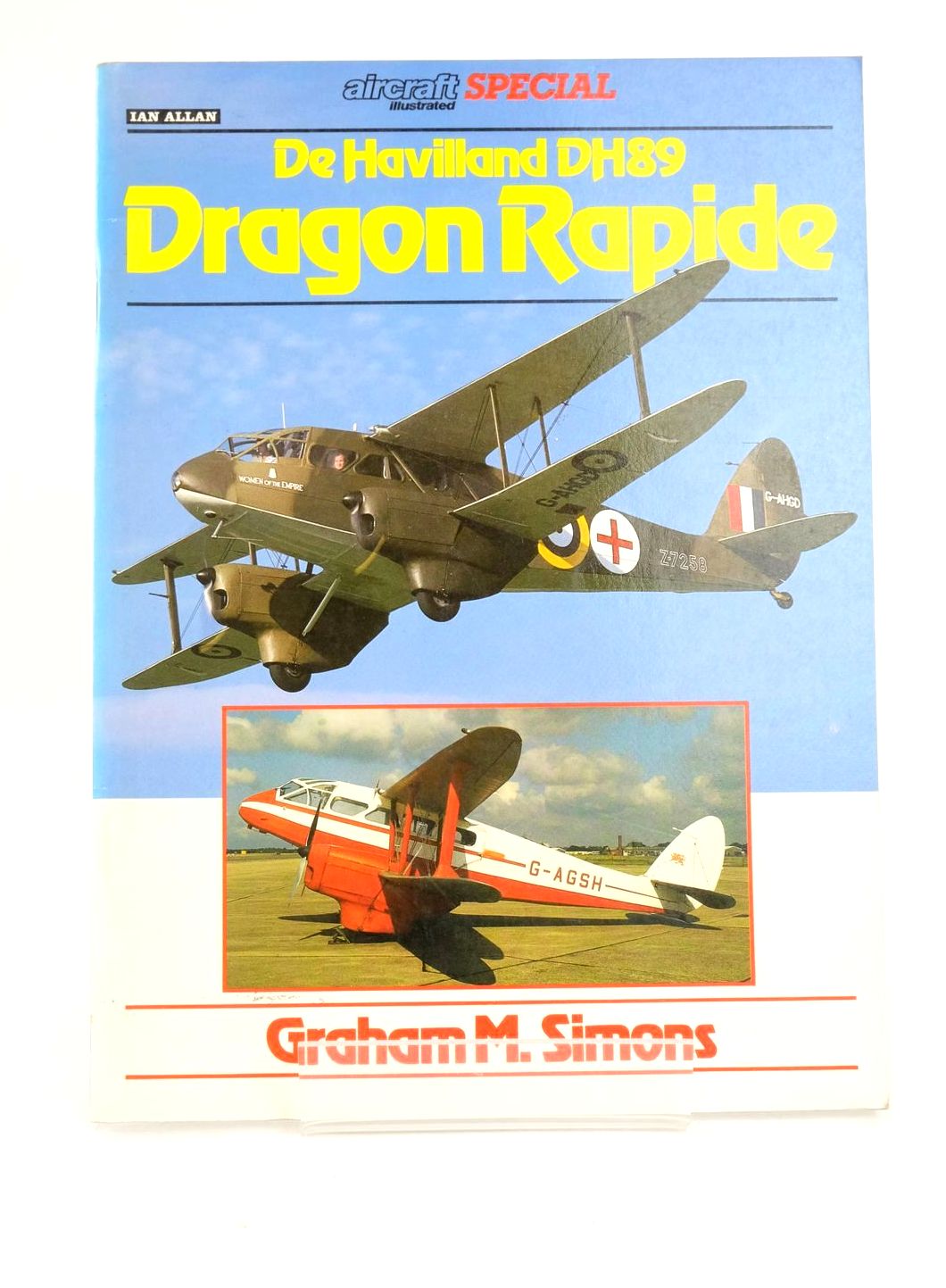 Photo of DE HAVILLAND DH89 DRAGON RAPIDE written by Simons, Graham M. published by Ian Allan Ltd. (STOCK CODE: 1322795)  for sale by Stella & Rose's Books