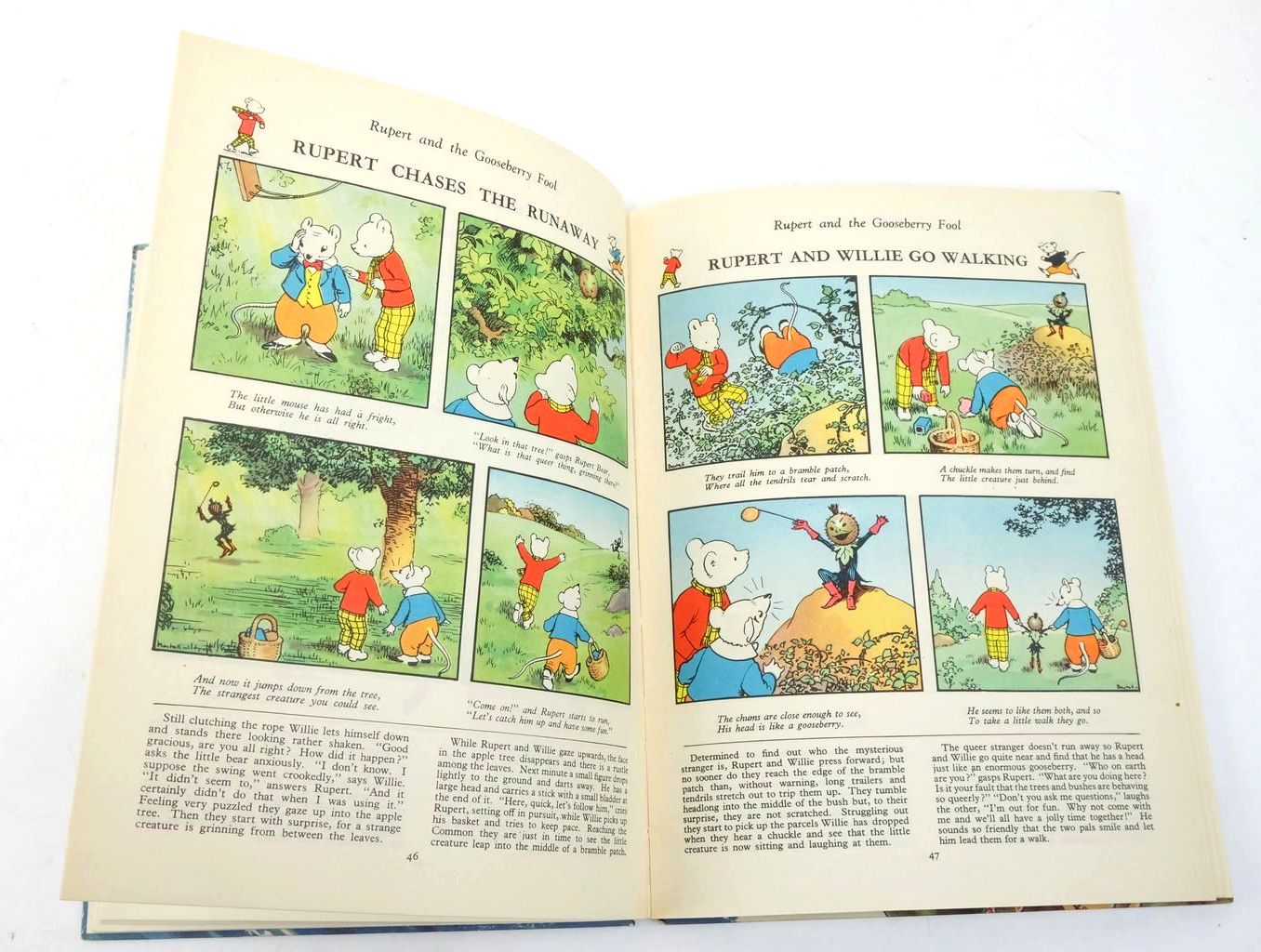 Photo of RUPERT ANNUAL 1950 - ADVENTURES OF RUPERT written by Bestall, Alfred illustrated by Bestall, Alfred published by Daily Express (STOCK CODE: 1322844)  for sale by Stella & Rose's Books