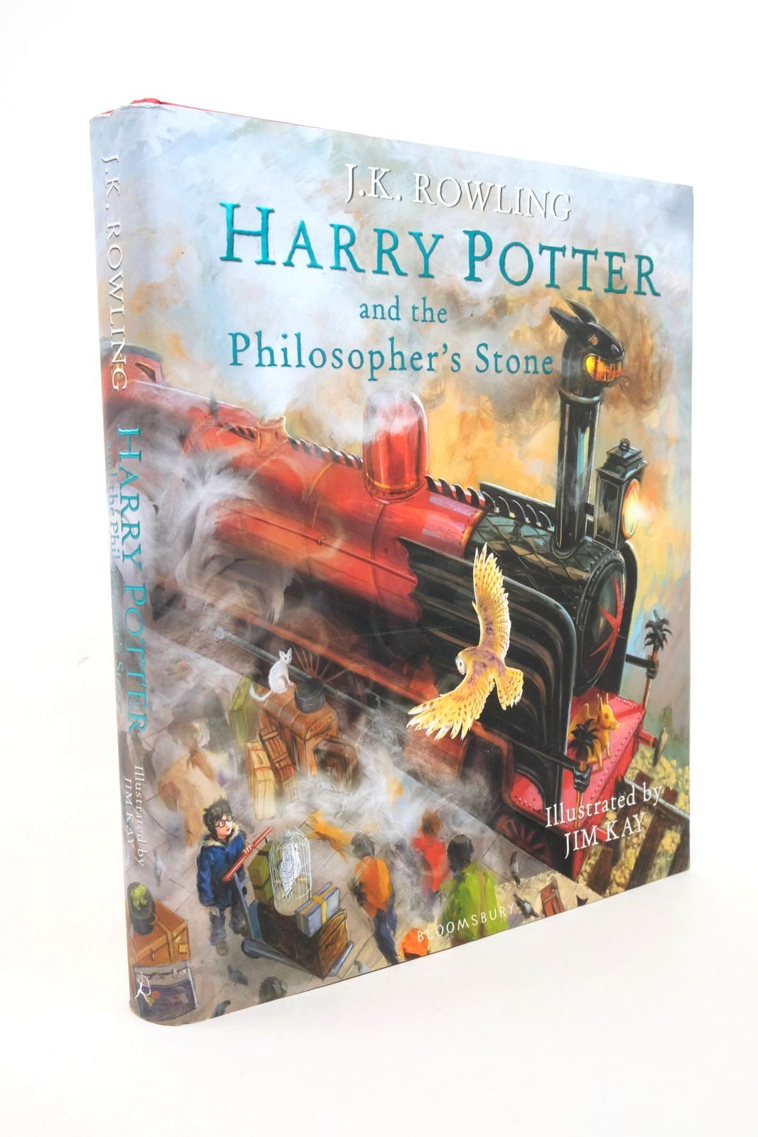 Photo of HARRY POTTER AND THE PHILOSOPHER'S STONE written by Rowling, J.K. illustrated by Kay, Jim published by Bloomsbury (STOCK CODE: 1322851)  for sale by Stella & Rose's Books