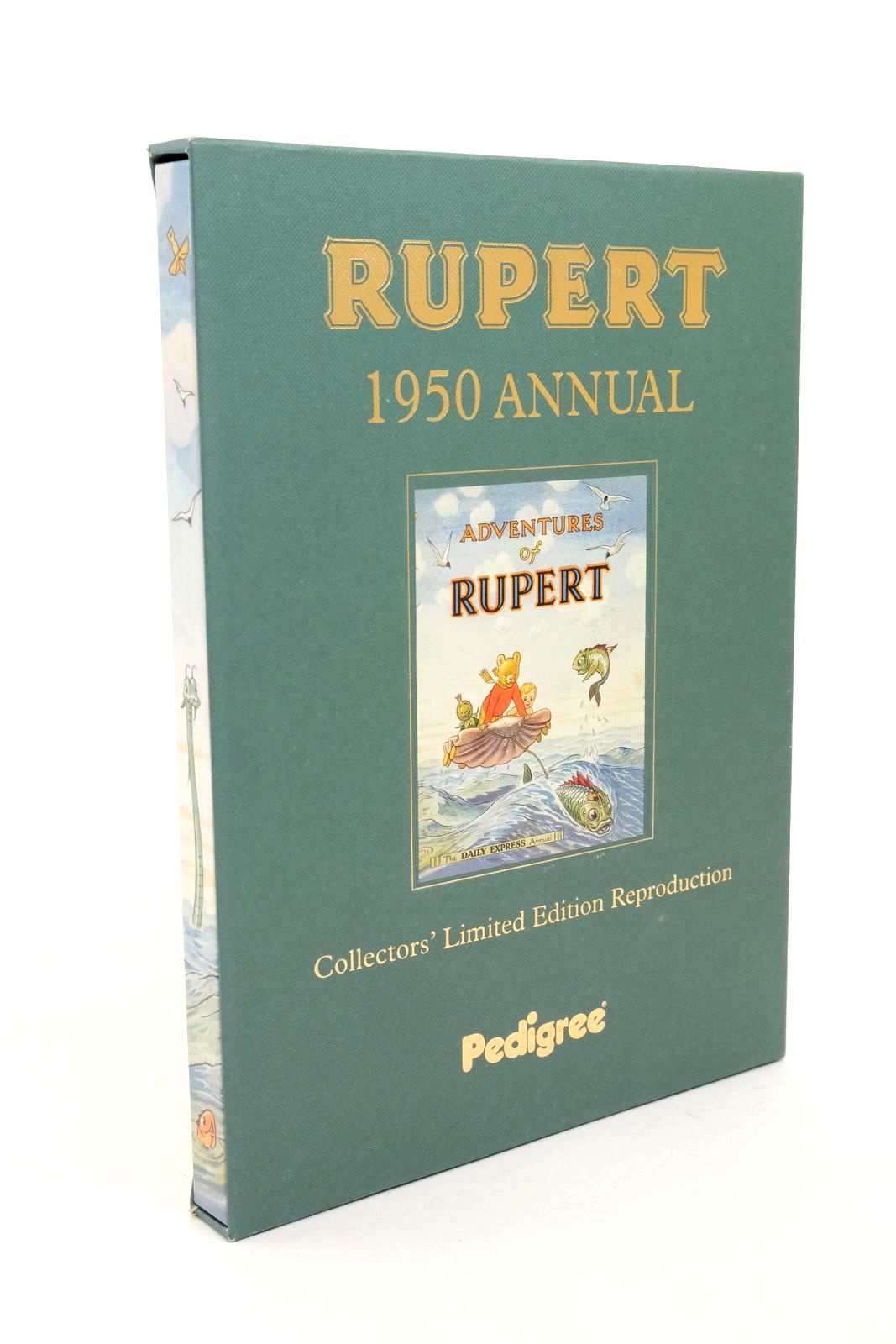 Photo of RUPERT ANNUAL 1950 (FACSIMILE) - ADVENTURES OF RUPERT written by Bestall, Alfred illustrated by Bestall, Alfred published by Pedigree Books Limited (STOCK CODE: 1322864)  for sale by Stella & Rose's Books
