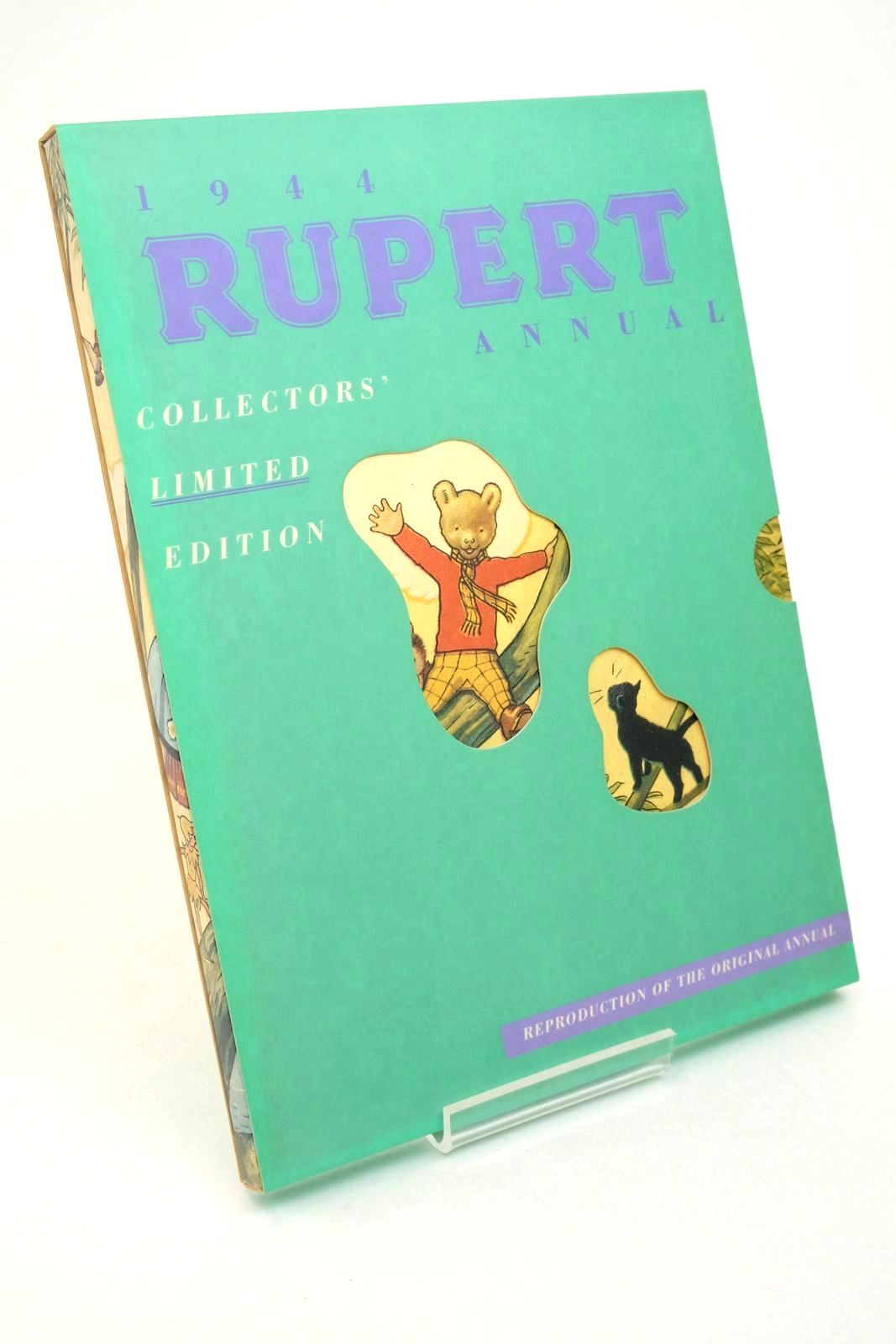 Photo of RUPERT ANNUAL 1944 (FACSIMILE) - RUPERT IN MORE ADVENTURES written by Bestall, Alfred illustrated by Bestall, Alfred published by Pedigree Books Limited (STOCK CODE: 1322868)  for sale by Stella & Rose's Books