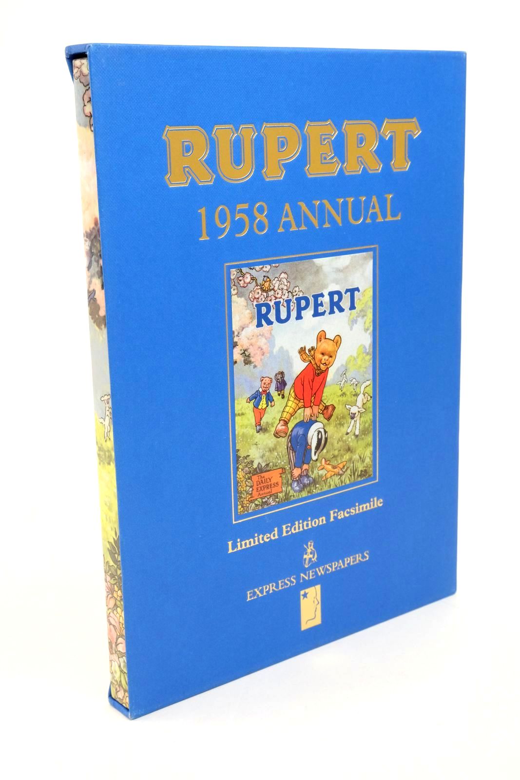Photo of RUPERT ANNUAL 1958 (FACSIMILE) written by Bestall, Alfred illustrated by Bestall, Alfred published by Express Newspapers Ltd. (STOCK CODE: 1322869)  for sale by Stella & Rose's Books