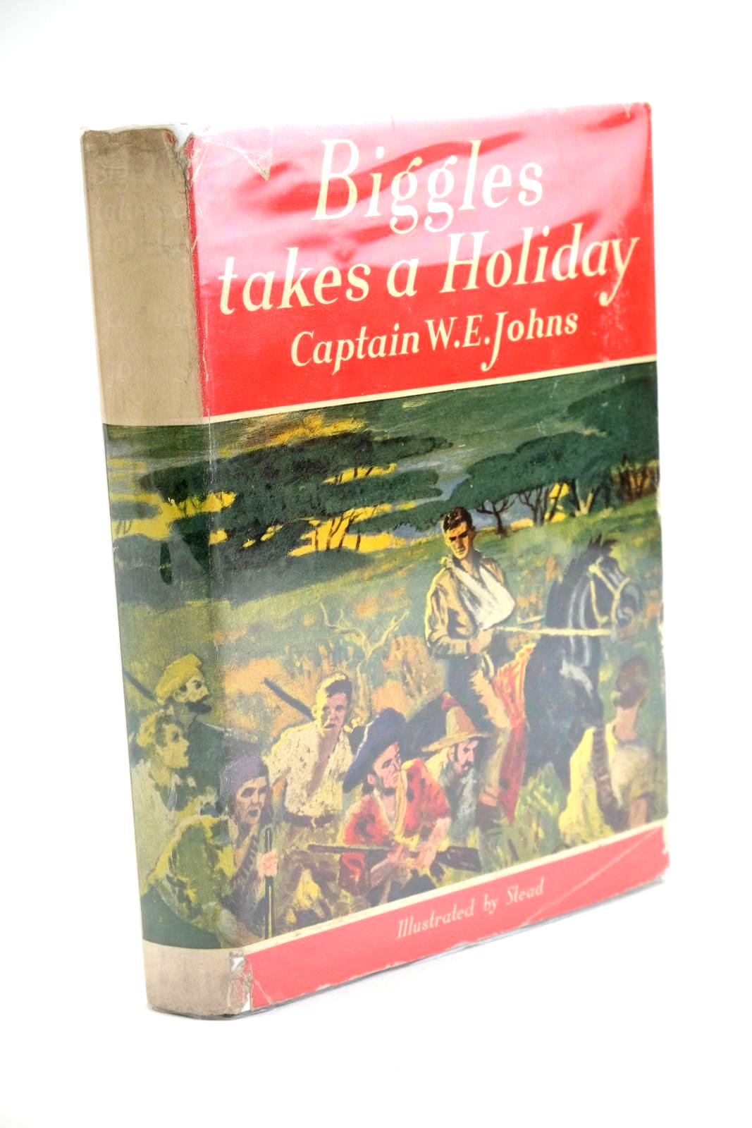 Photo of BIGGLES TAKES A HOLIDAY written by Johns, W.E. illustrated by Stead,  published by Hodder &amp; Stoughton (STOCK CODE: 1323319)  for sale by Stella & Rose's Books
