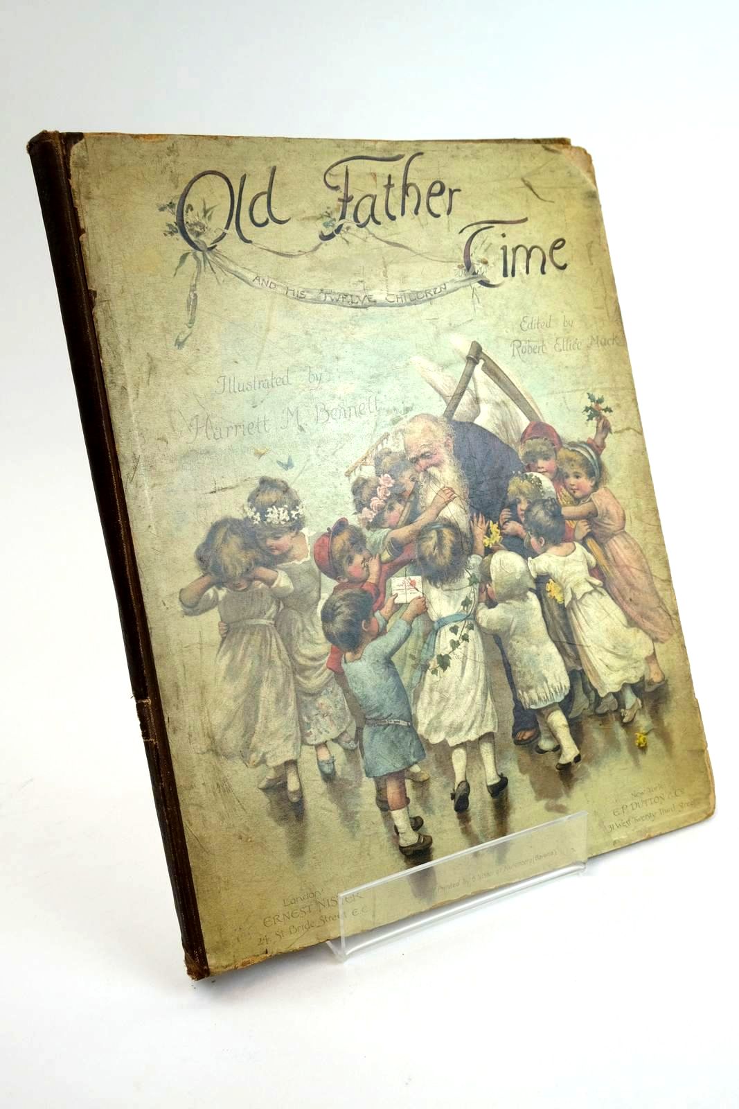 Photo of OLD FATHER TIME AND HIS TWELVE CHILDREN written by Mack, Robert Ellice illustrated by Bennett, Harriett M. published by Ernest Nister (STOCK CODE: 1323347)  for sale by Stella & Rose's Books