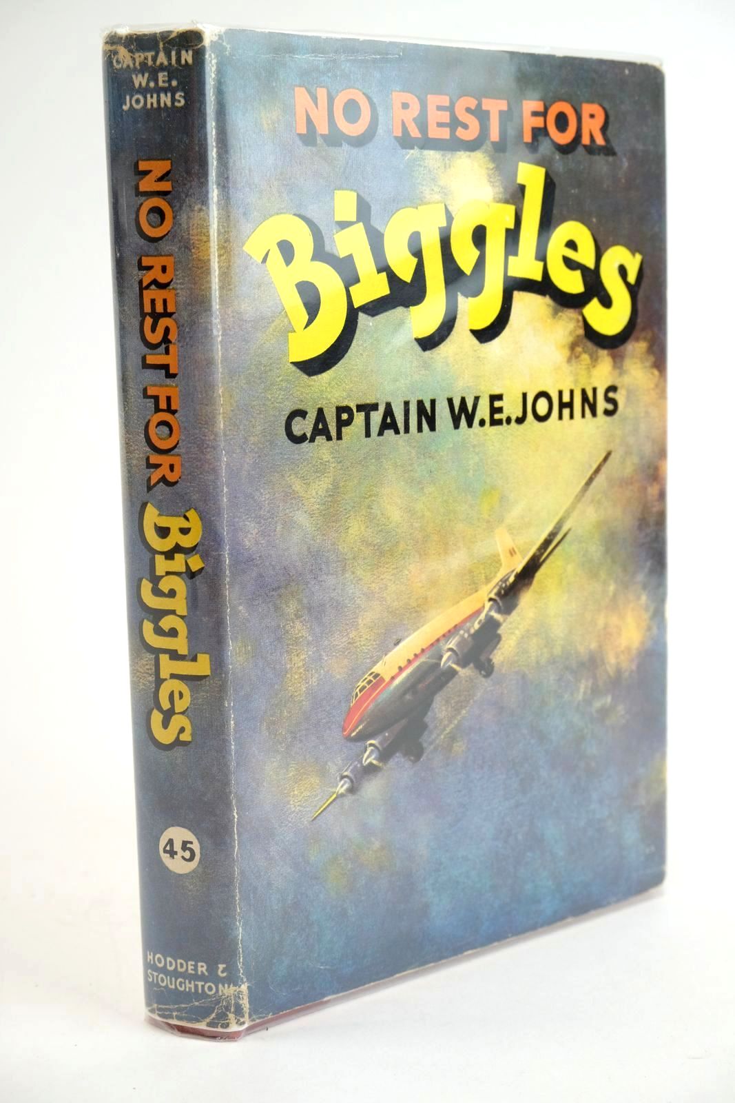 Photo of NO REST FOR BIGGLES written by Johns, W.E. illustrated by Stead,  published by Hodder &amp; Stoughton (STOCK CODE: 1323429)  for sale by Stella & Rose's Books