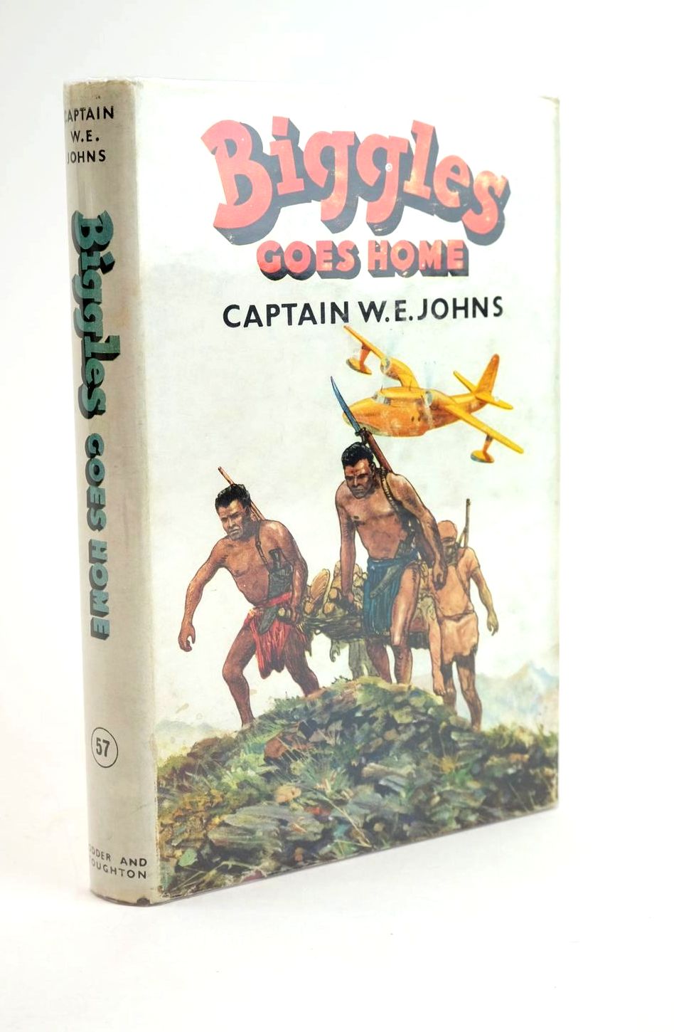 Photo of BIGGLES GOES HOME written by Johns, W.E. illustrated by Stead,  published by Hodder & Stoughton (STOCK CODE: 1323435)  for sale by Stella & Rose's Books
