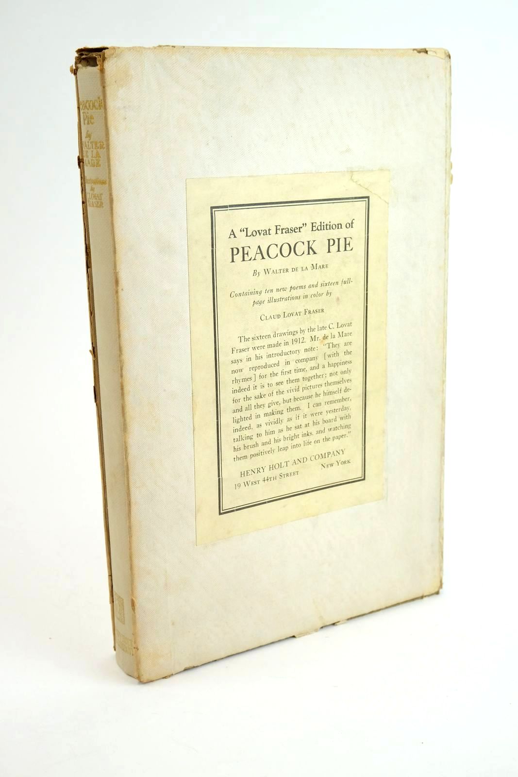 Photo of PEACOCK PIE - A BOOK OF RHYMES- Stock Number: 1323474