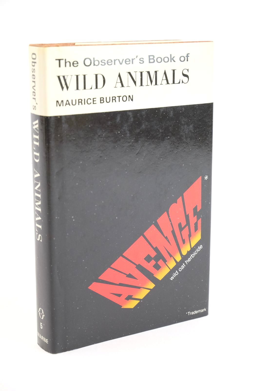 Photo of THE OBSERVER'S BOOK OF WILD ANIMALS (CYANAMID WRAPPER) written by Burton, Maurice published by Frederick Warne &amp; Co Ltd. (STOCK CODE: 1323652)  for sale by Stella & Rose's Books