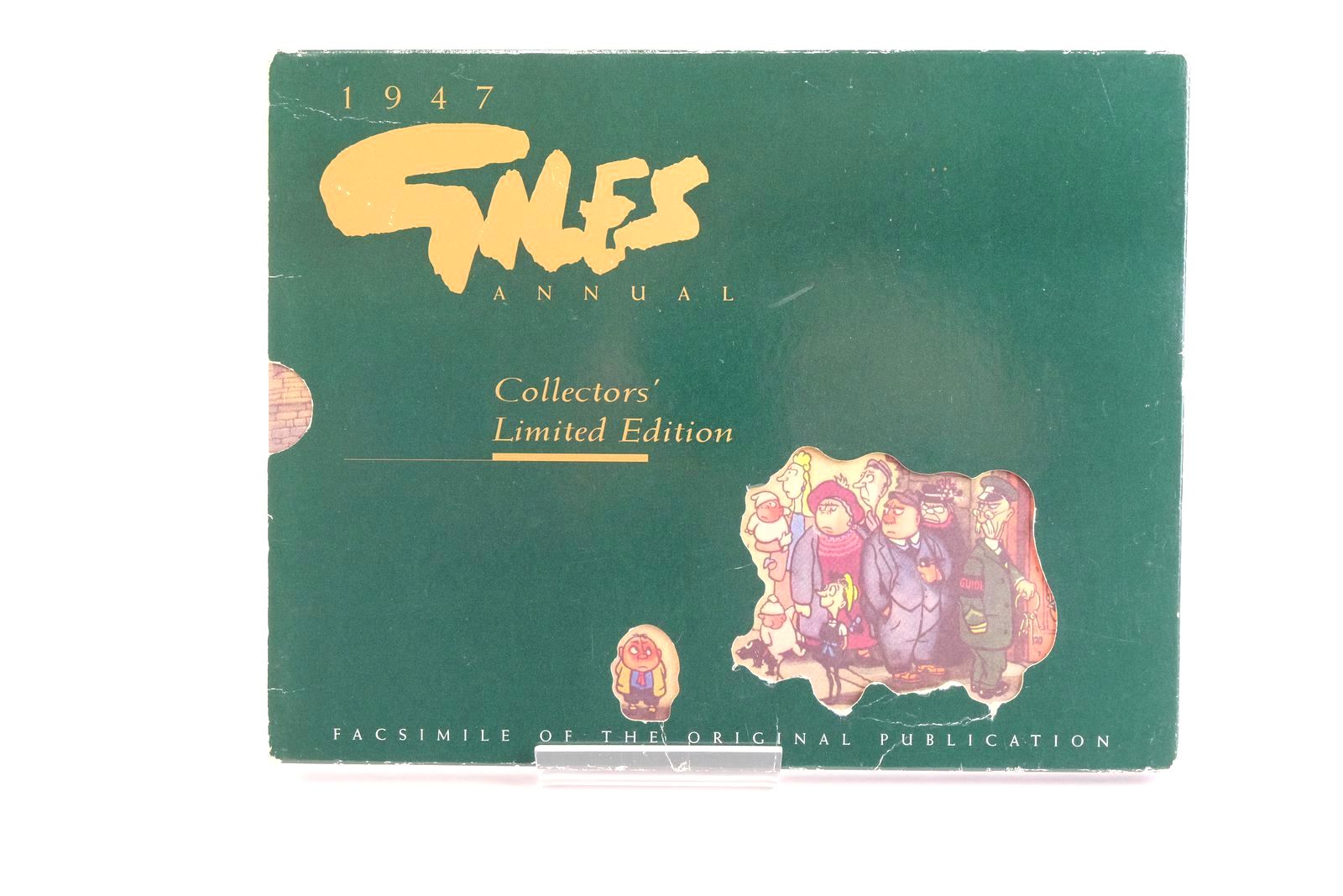 Photo of GILES ANNUAL 1947 (FACSIMILE) written by Giles,  illustrated by Giles,  published by Pedigree Books Limited (STOCK CODE: 1323659)  for sale by Stella & Rose's Books