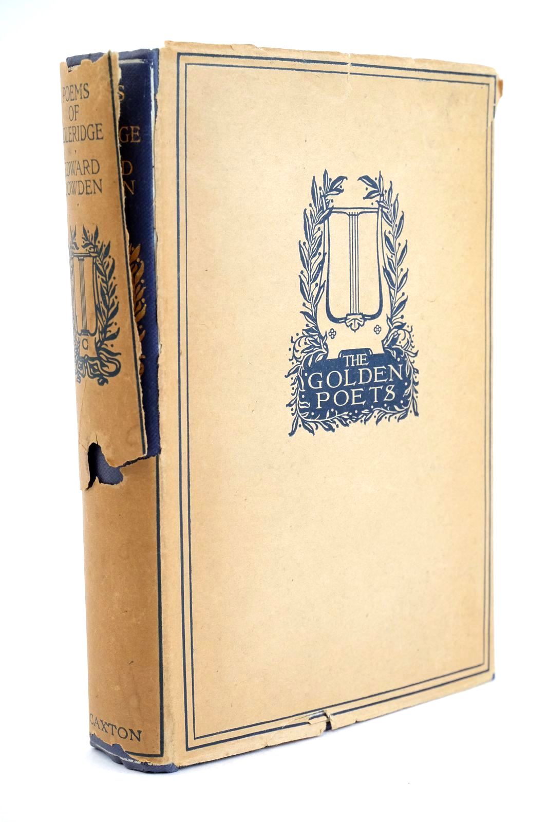 Photo of POEMS OF COLERIDGE written by Coleridge, Samuel Taylor Dowden, Edward illustrated by Pears, Chas. et al., published by Caxton Publishing Co. (STOCK CODE: 1323816)  for sale by Stella & Rose's Books
