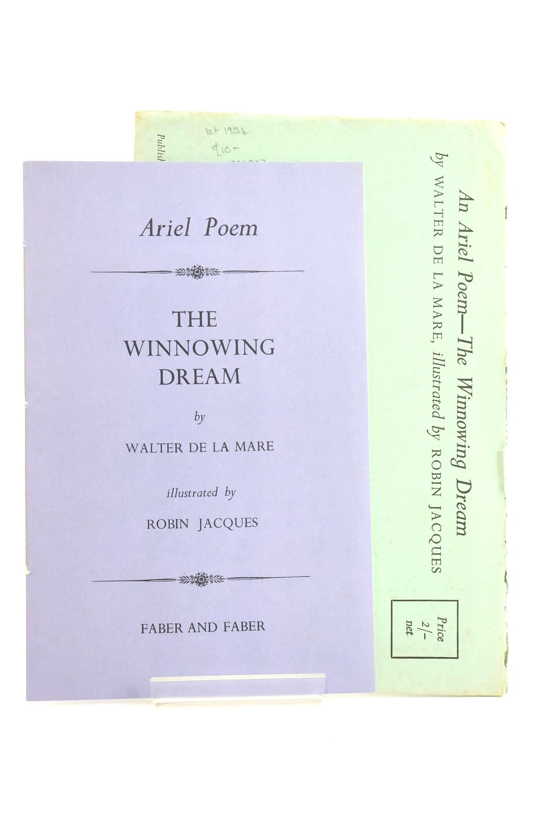 Photo of THE WINNOWING DREAM written by De La Mare, Walter illustrated by Jacques, Robin published by Faber &amp; Faber Limited (STOCK CODE: 1323827)  for sale by Stella & Rose's Books