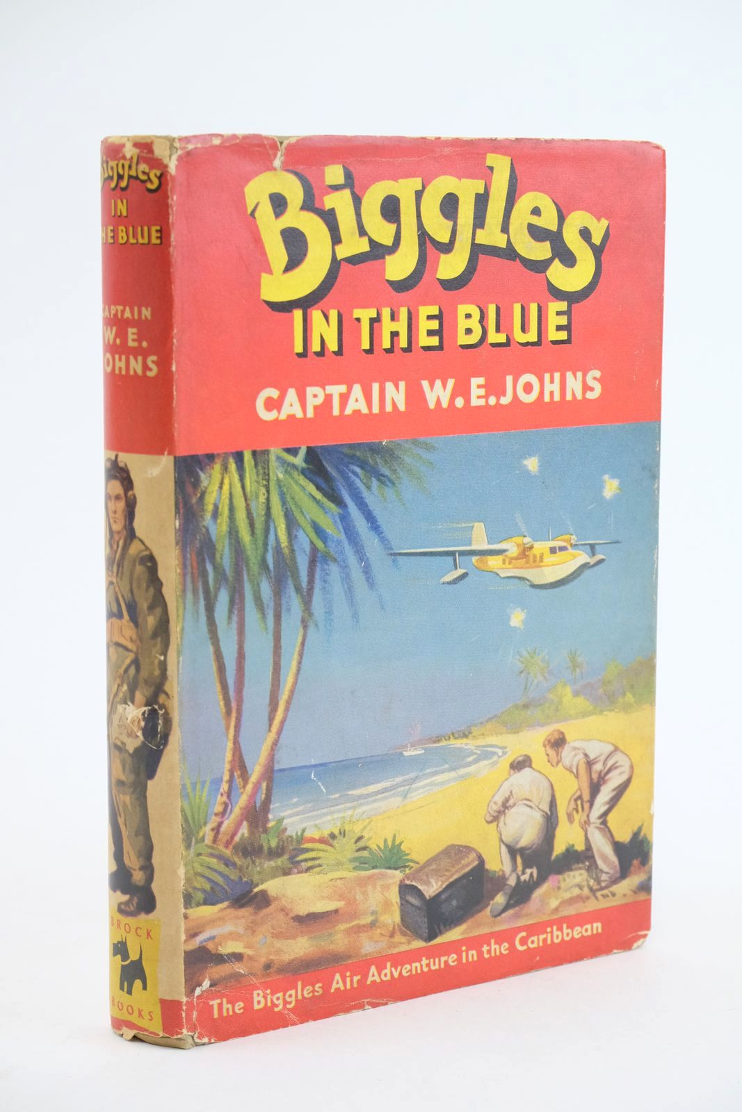 Photo of BIGGLES IN THE BLUE written by Johns, W.E. illustrated by Stead, Leslie published by Brockhampton Press (STOCK CODE: 1323869)  for sale by Stella & Rose's Books