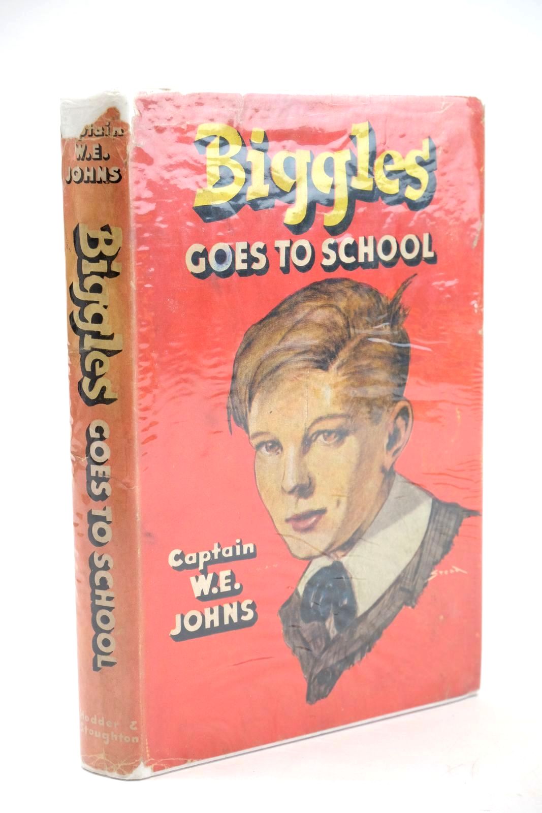 Photo of BIGGLES GOES TO SCHOOL written by Johns, W.E. illustrated by Stead,  published by Hodder &amp; Stoughton (STOCK CODE: 1324035)  for sale by Stella & Rose's Books