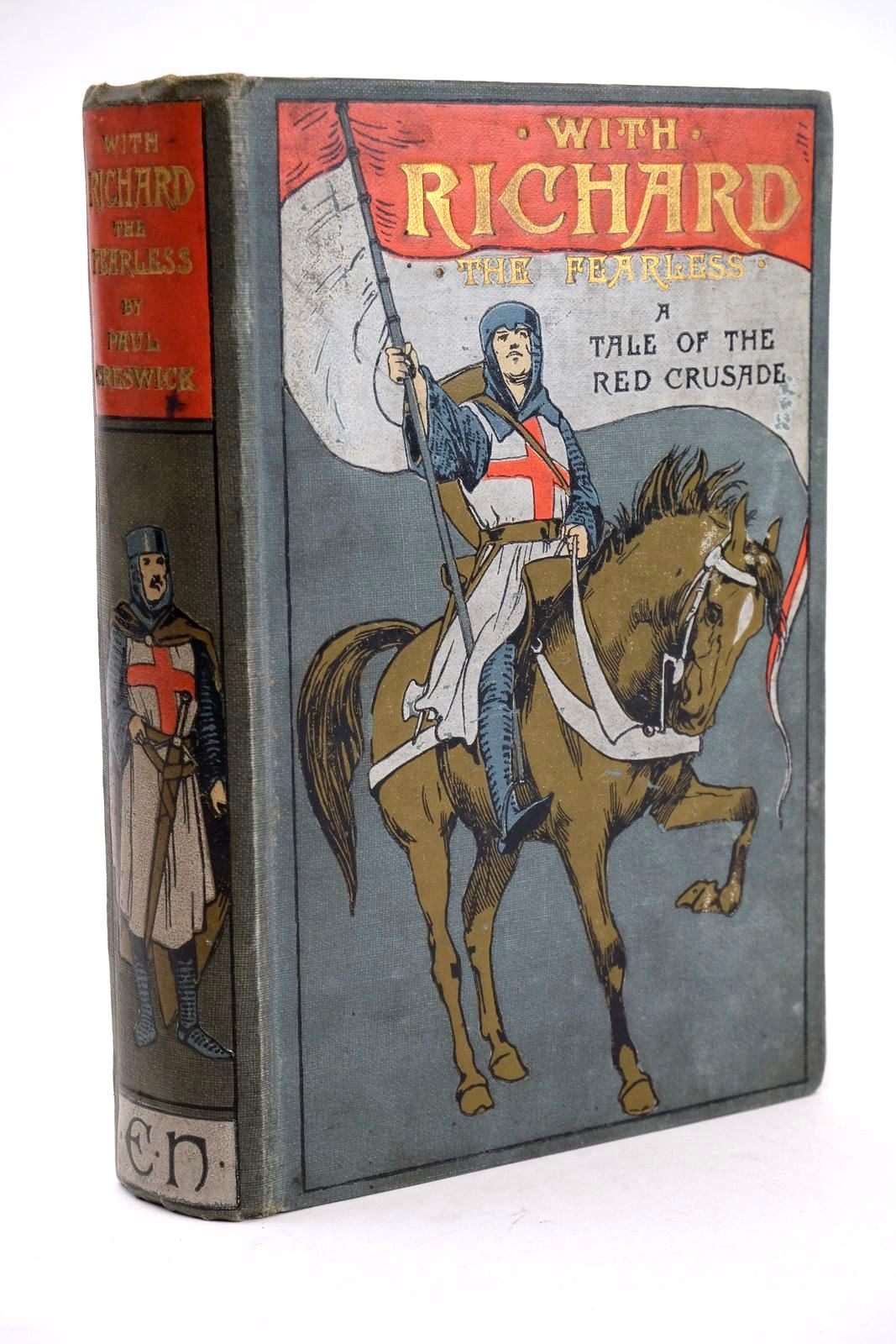 Photo of WITH RICHARD THE FEARLESS written by Creswick, Paul illustrated by Crocket, H. published by Ernest Nister (STOCK CODE: 1324059)  for sale by Stella & Rose's Books