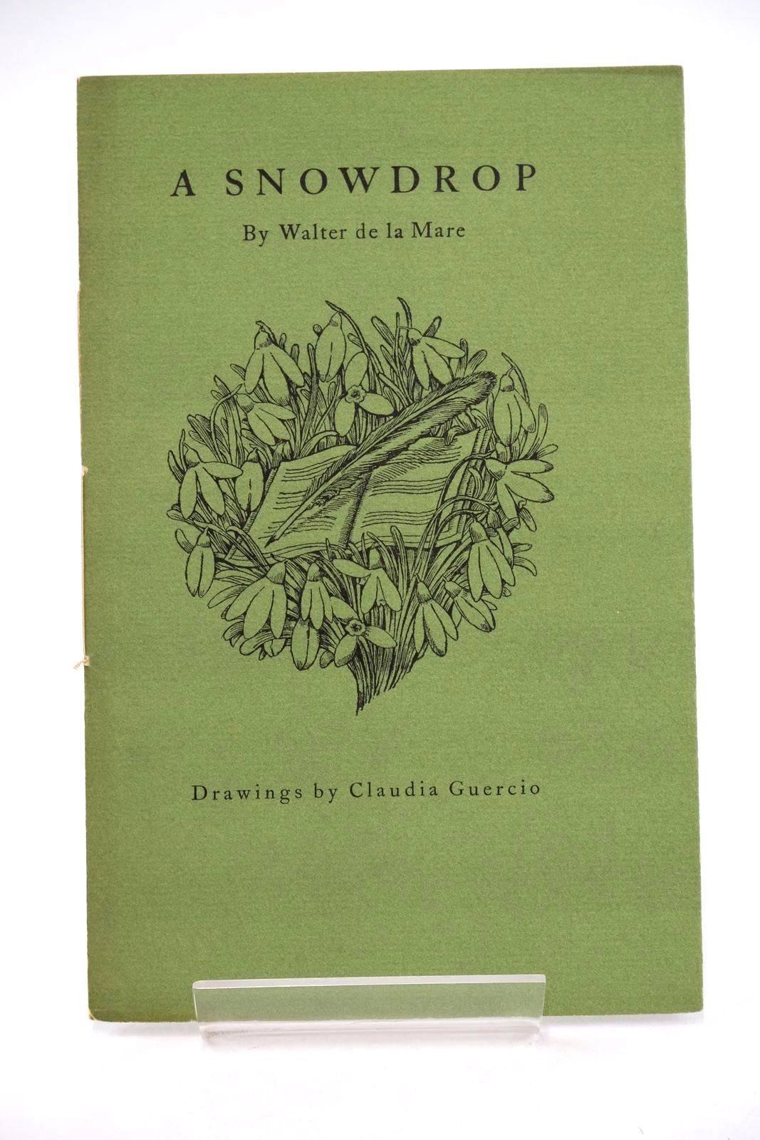 Photo of A SNOWDROP written by De La Mare, Walter illustrated by Guercio, Claudia published by Faber &amp; Faber Limited (STOCK CODE: 1324066)  for sale by Stella & Rose's Books