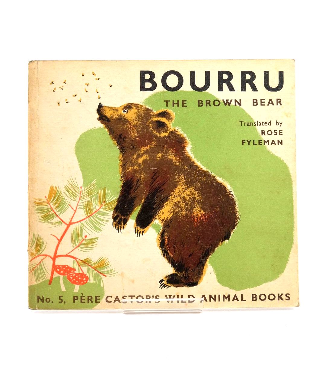 Photo of BOURRU THE BROWN BEAR written by Lida, 
Fyleman, Rose illustrated by Rojan,  published by George Allen & Unwin Ltd. (STOCK CODE: 1324301)  for sale by Stella & Rose's Books