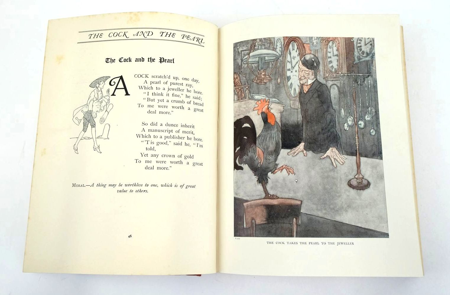 Photo of THE BIG BOOK OF FABLES written by Jerrold, Walter illustrated by Robinson, Charles published by Blackie & Son Ltd. (STOCK CODE: 1324333)  for sale by Stella & Rose's Books