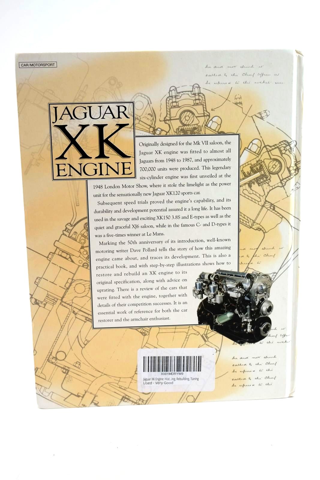 Photo of JAGUAR XK ENGINE written by Pollard, Dave published by Haynes Publishing (STOCK CODE: 1324350)  for sale by Stella & Rose's Books