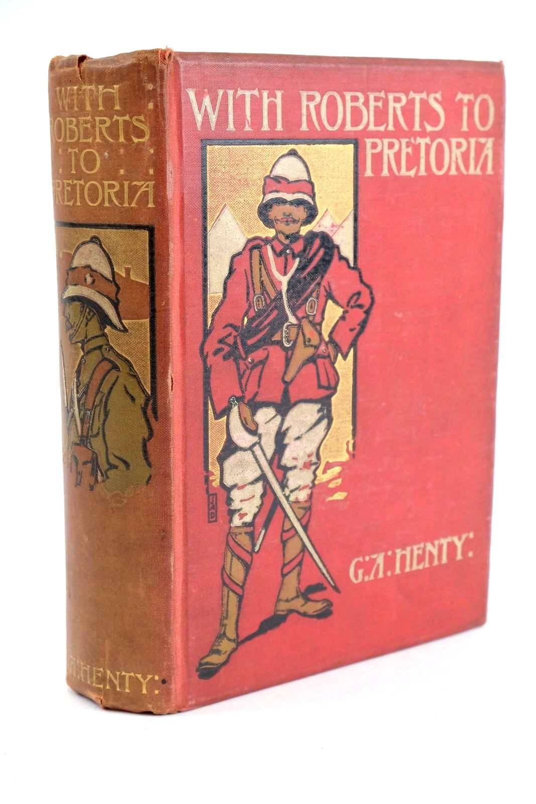 Photo of WITH ROBERTS TO PRETORIA written by Henty, G.A. illustrated by Rainey, William published by Blackie &amp; Son Ltd. (STOCK CODE: 1324467)  for sale by Stella & Rose's Books