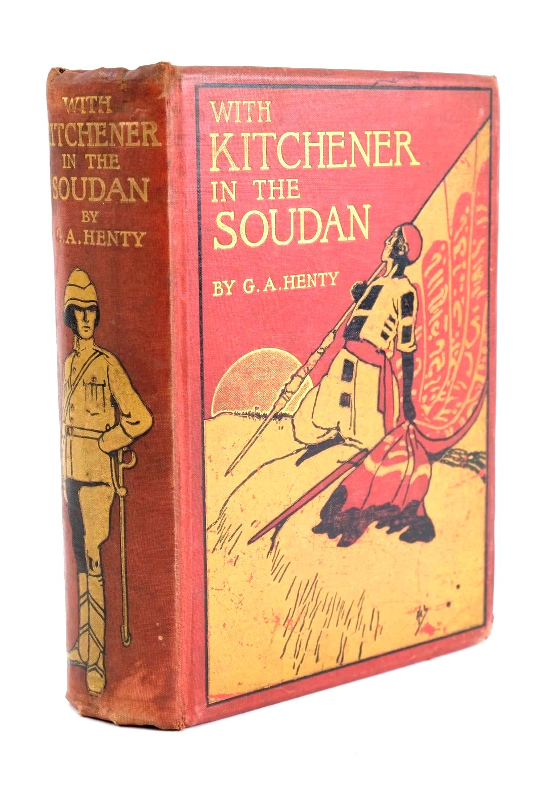 Photo of WITH KITCHENER IN THE SOUDAN written by Henty, G.A. illustrated by Rainey, William published by Blackie &amp; Son Ltd. (STOCK CODE: 1324489)  for sale by Stella & Rose's Books