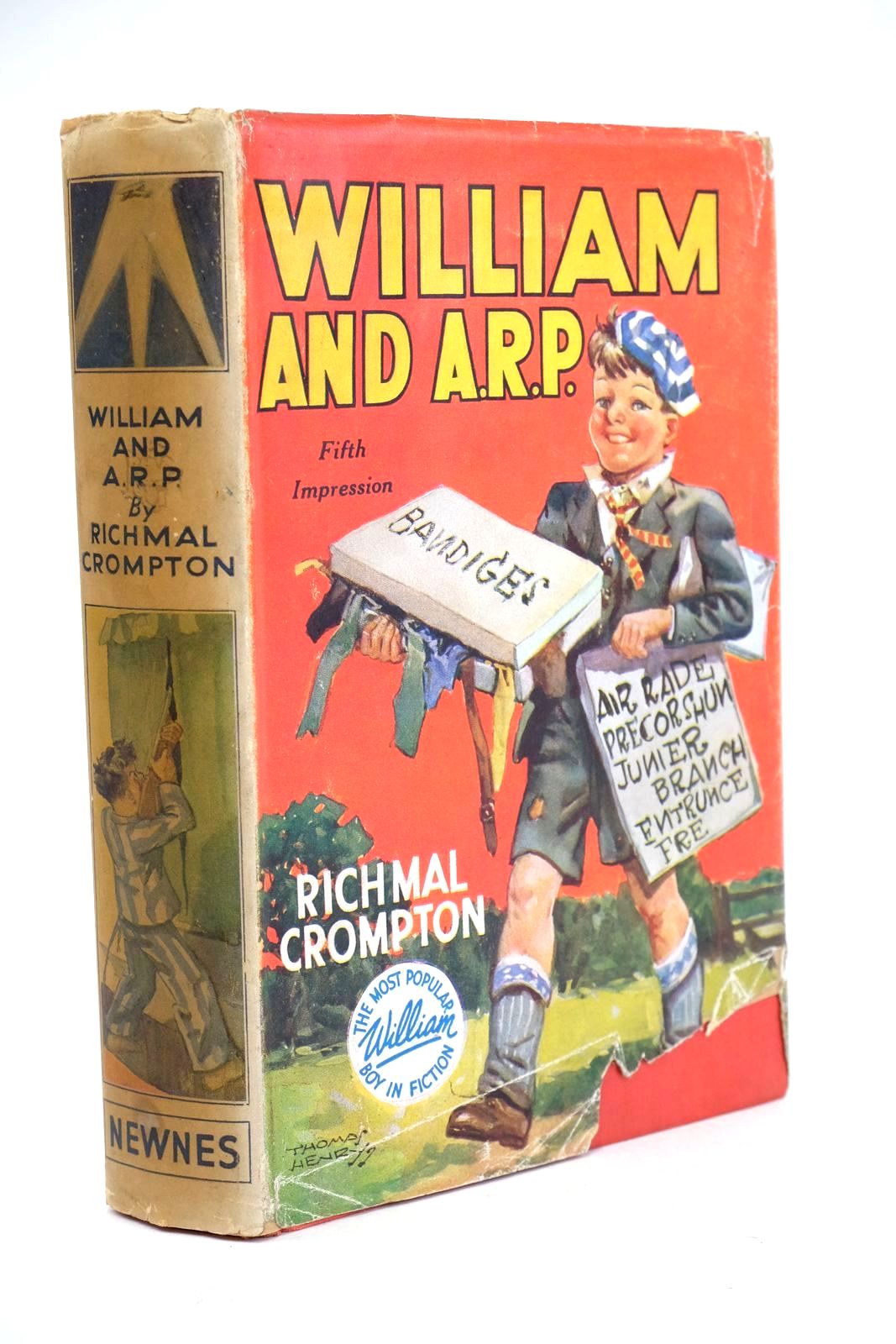 Photo of WILLIAM AND A.R.P. written by Crompton, Richmal illustrated by Henry, Thomas published by George Newnes Ltd. (STOCK CODE: 1324571)  for sale by Stella & Rose's Books