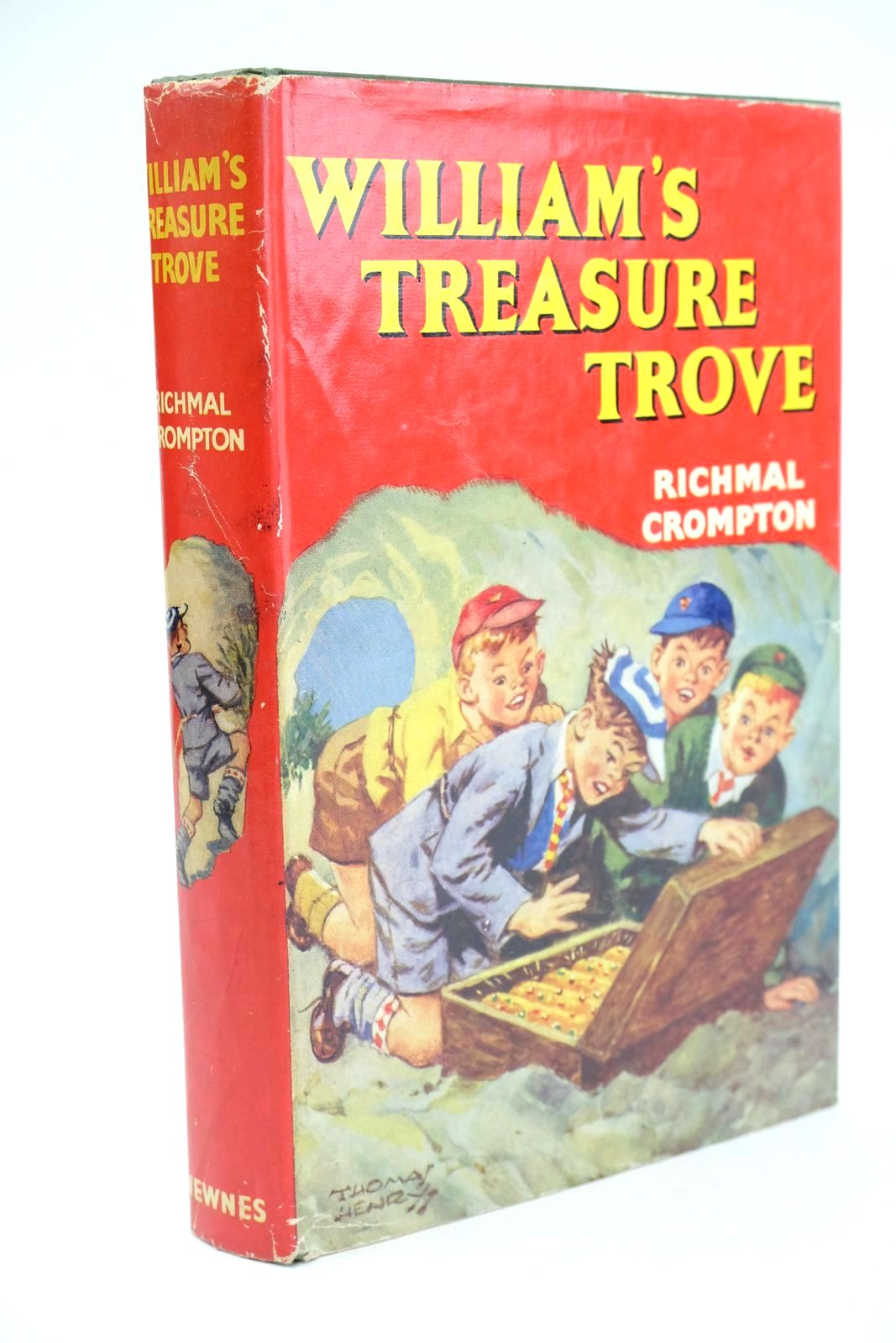 Photo of WILLIAM'S TREASURE TROVE written by Crompton, Richmal illustrated by Henry, Thomas published by George Newnes Limited (STOCK CODE: 1324713)  for sale by Stella & Rose's Books