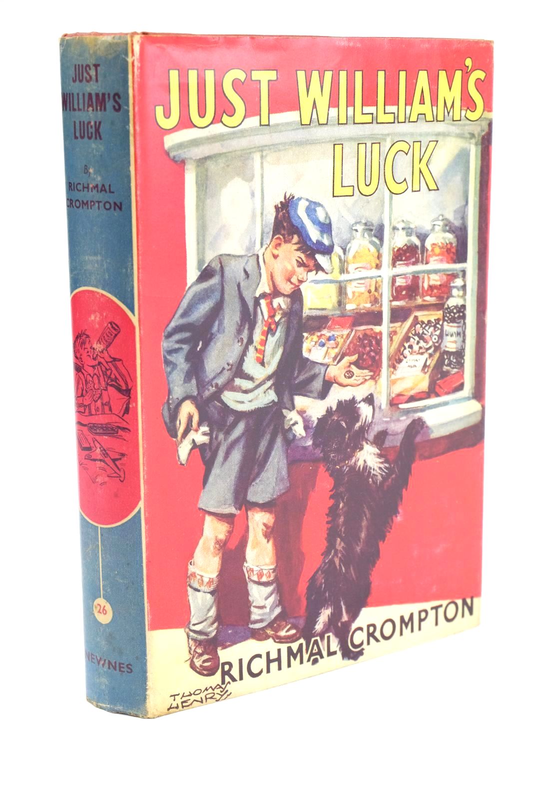 Photo of JUST WILLIAM'S LUCK written by Crompton, Richmal illustrated by Henry, Thomas published by George Newnes Limited (STOCK CODE: 1324722)  for sale by Stella & Rose's Books