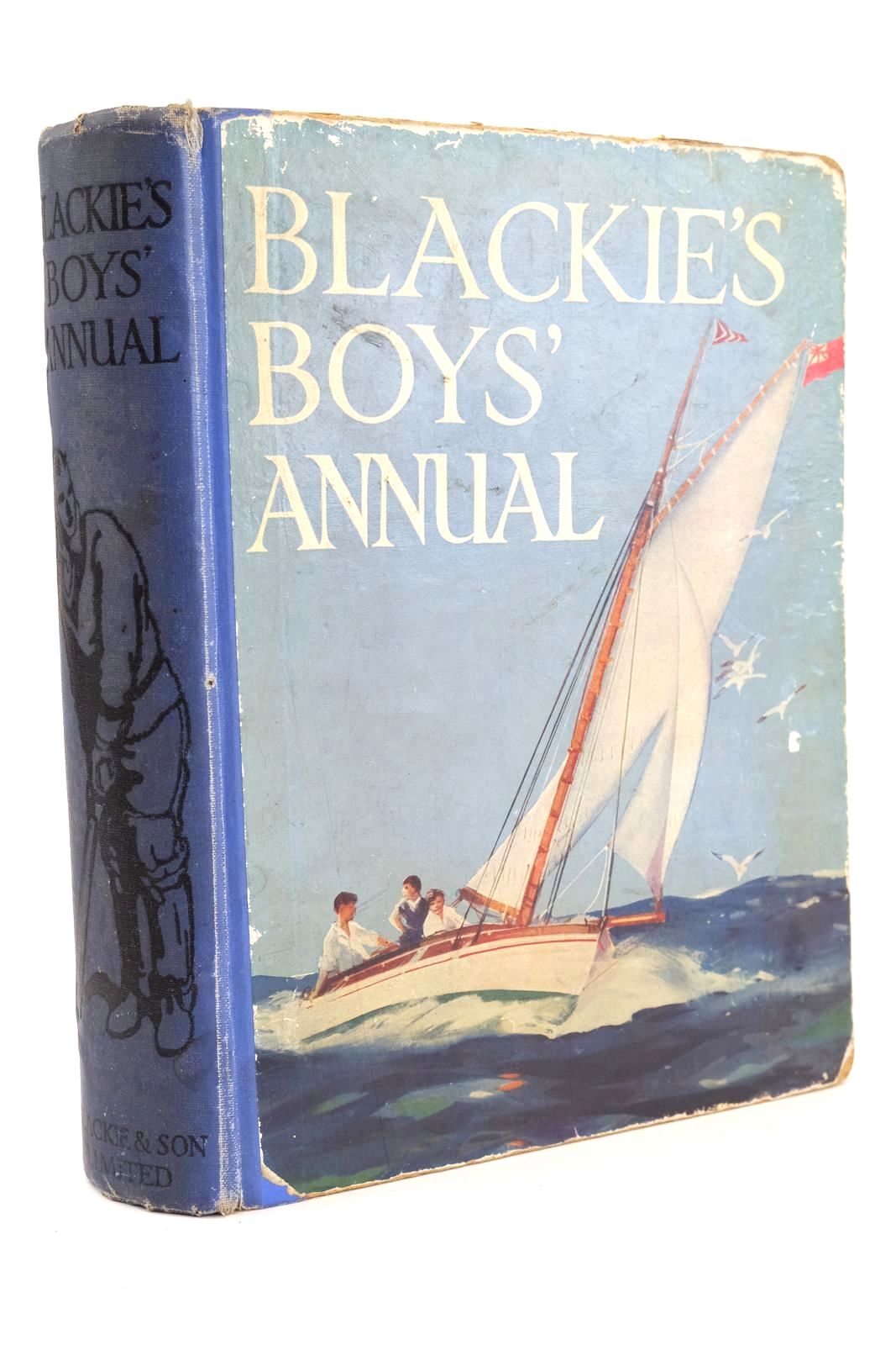 Photo of BLACKIE'S BOYS' ANNUAL 1924 written by Cleaver, Hylton Batten, H. Mortimer Gibson, Charles R. Westerman, Percy F. Talbot, E. et al, illustrated by Brock, H.M. Browne, Gordon Millar, H.R. et al., published by Blackie &amp; Son Ltd. (STOCK CODE: 1324775)  for sale by Stella & Rose's Books