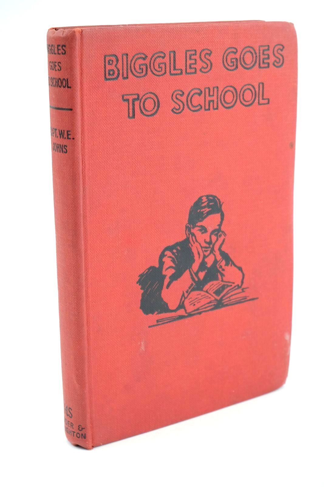 Photo of BIGGLES GOES TO SCHOOL written by Johns, W.E. illustrated by Stead,  published by Hodder &amp; Stoughton (STOCK CODE: 1324855)  for sale by Stella & Rose's Books