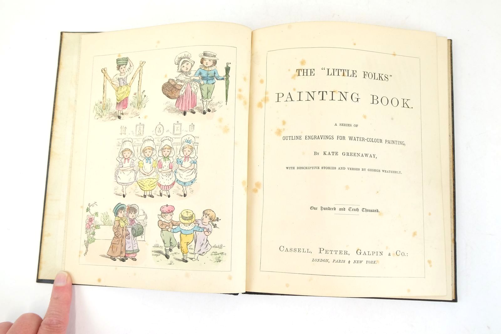 Photo of THE "LITTLE FOLKS" PAINTING BOOK- Stock Number: 1325433