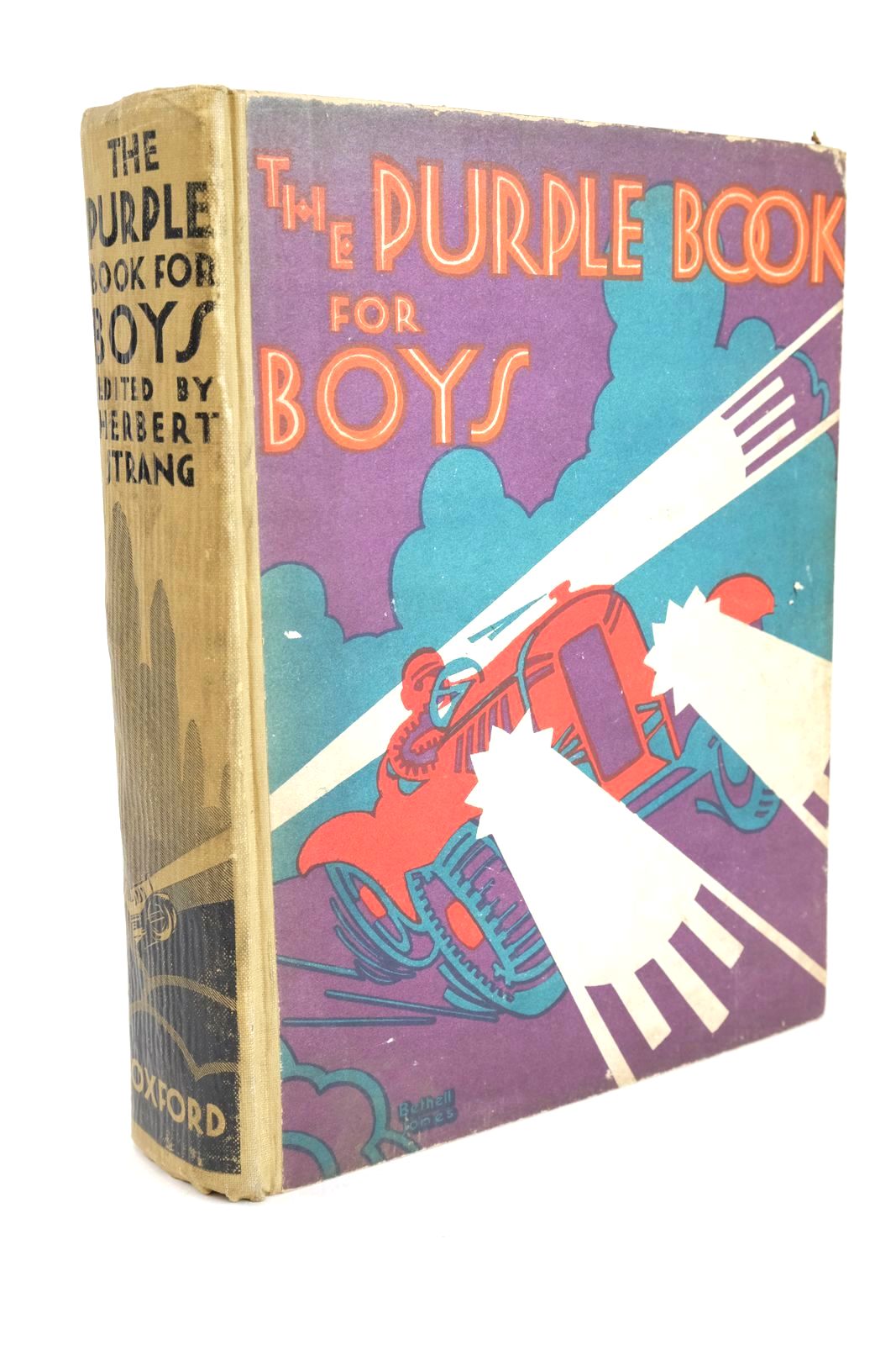 Photo of THE PURPLE BOOK FOR BOYS written by Strang, Herbert Lusignan, G. Gilson, Captain Charles et al,  illustrated by Robinson, Gordon Somerfield, Thomas Brock, H.M. et al.,  published by Oxford University Press, Humphrey Milford (STOCK CODE: 1325452)  for sale by Stella & Rose's Books