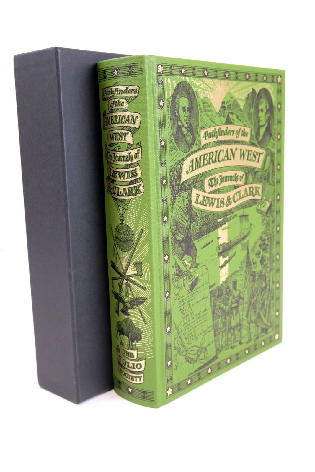 Photo of PATHFINDERS OF THE AMERICAN WEST written by Lewis, Meriwether Clark, William Bergon, Frank published by Folio Society (STOCK CODE: 1325517)  for sale by Stella & Rose's Books
