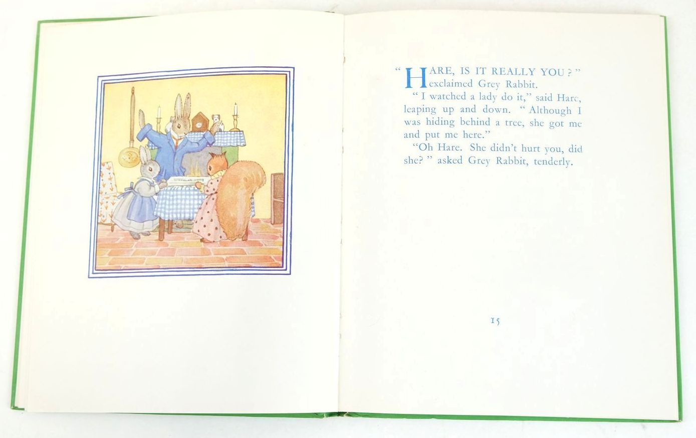 Photo of LITTLE GREY RABBIT'S PAINT-BOX written by Uttley, Alison illustrated by Tempest, Margaret published by Collins (STOCK CODE: 1325537)  for sale by Stella & Rose's Books
