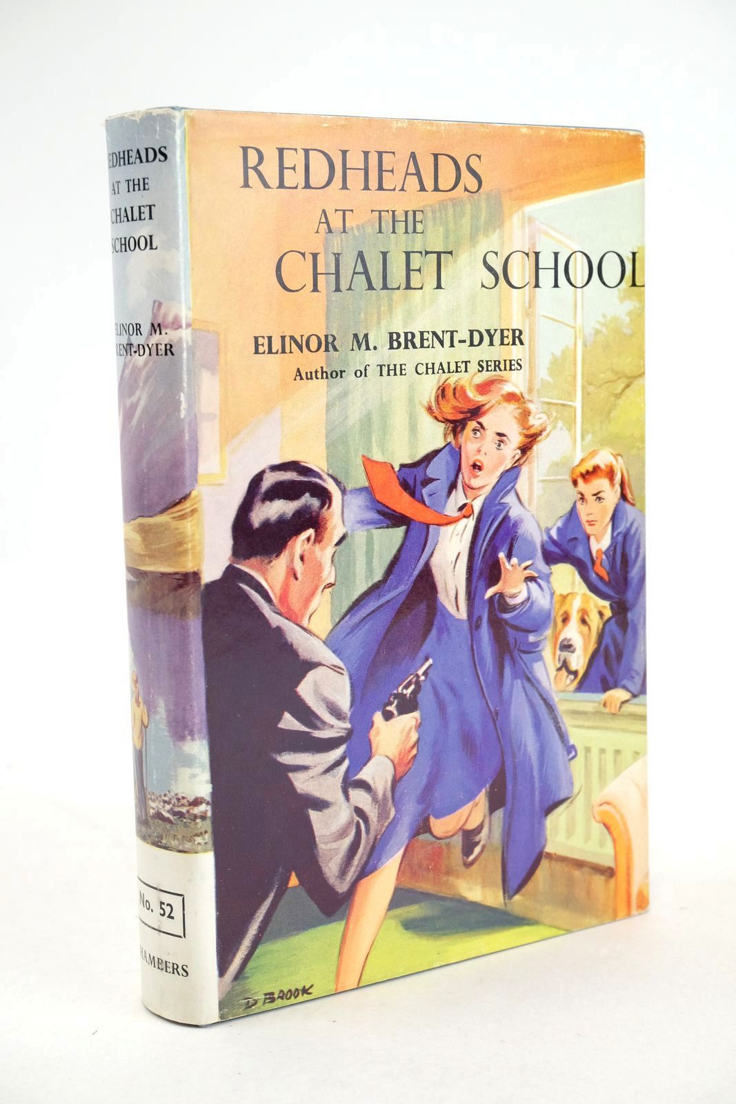 Photo of REDHEADS AT THE CHALET SCHOOL written by Brent-Dyer, Elinor M. illustrated by Brook, D. published by W. &amp; R. Chambers Limited (STOCK CODE: 1325648)  for sale by Stella & Rose's Books