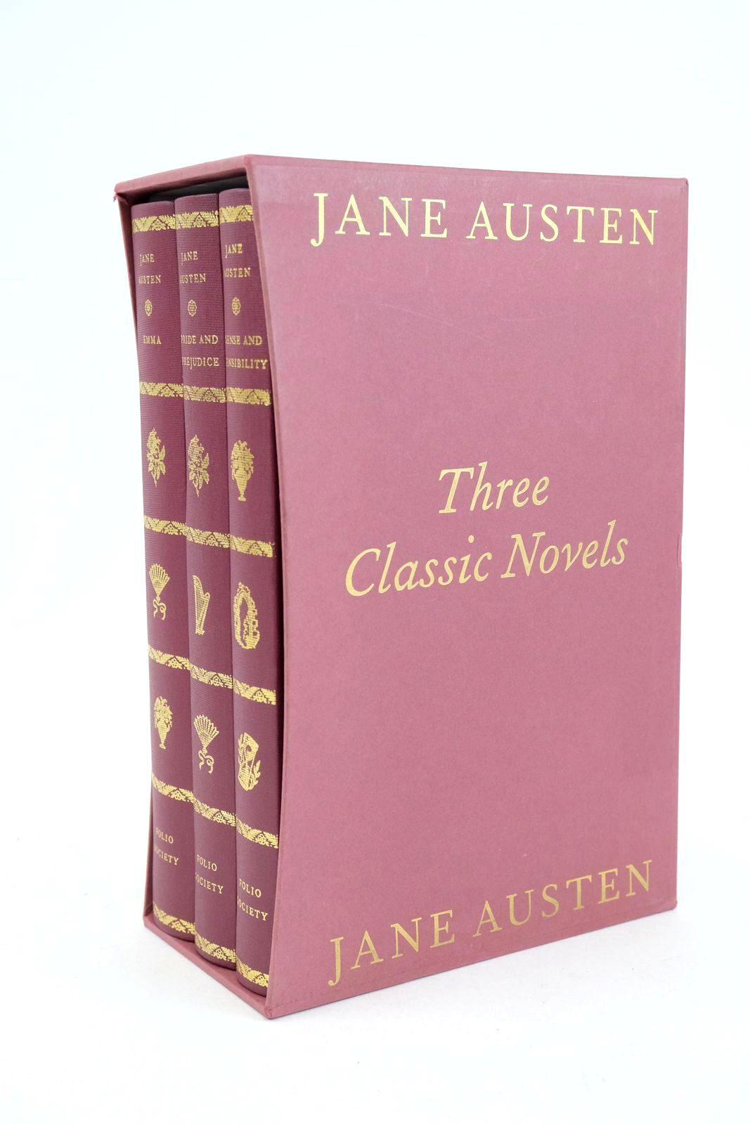 Photo of THREE CLASSIC NOVELS written by Austen, Jane illustrated by Hassall, Joan published by Folio Society (STOCK CODE: 1325651)  for sale by Stella & Rose's Books