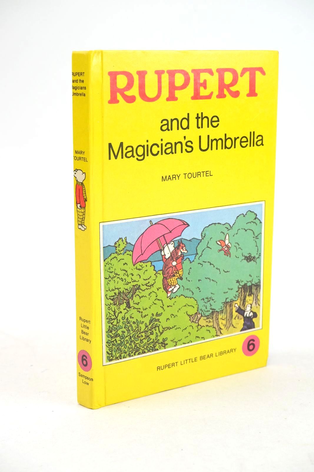 Photo of RUPERT AND THE MAGICIAN'S UMBRELLA - RUPERT LITTLE BEAR LIBRARY No. 6 (WOOLWORTH) written by Tourtel, Mary illustrated by Tourtel, Mary published by Sampson Low, Marston &amp; Co. Ltd. (STOCK CODE: 1325654)  for sale by Stella & Rose's Books