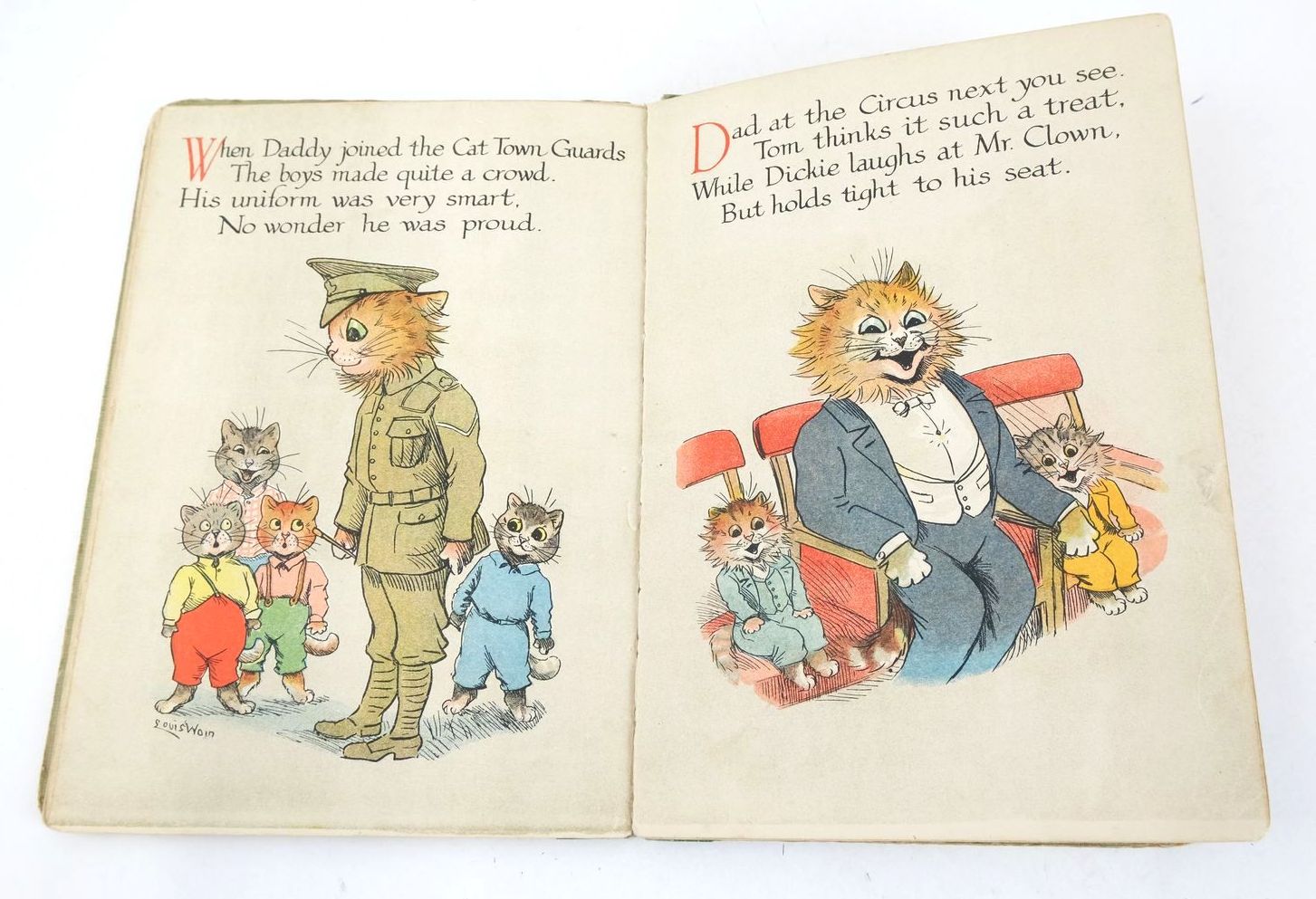 Photo of DADDY CAT illustrated by Wain, Louis published by Blackie & Son Ltd. (STOCK CODE: 1325677)  for sale by Stella & Rose's Books