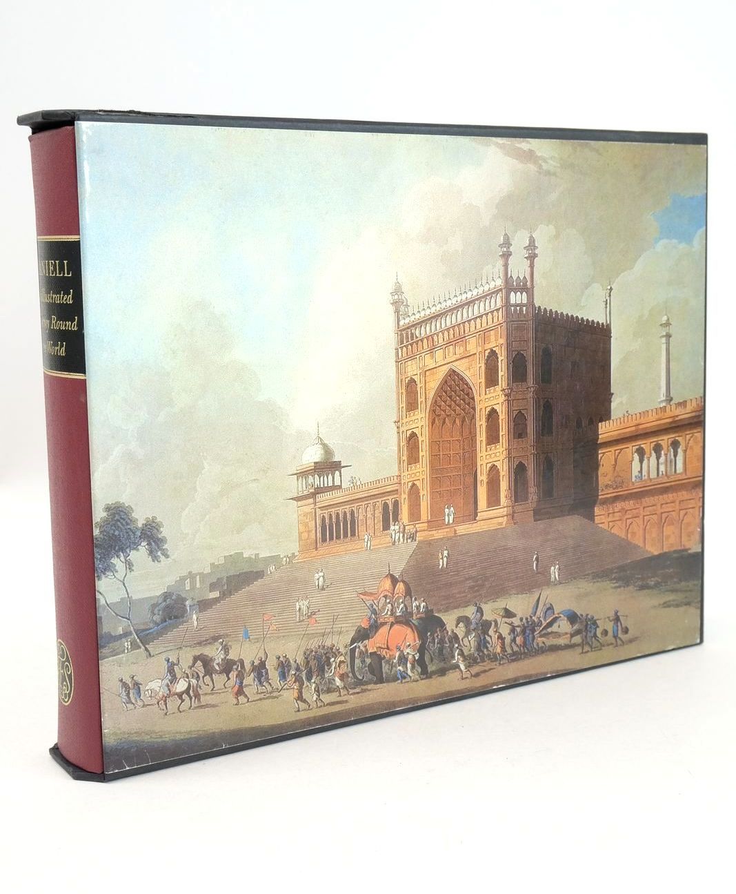 Photo of AN ILLUSTRATED JOURNEY ROUND THE WORLD written by Daniell, Thomas Daniell, Samuel Daniell, William Prior, Katherine illustrated by Daniell, Samuel Daniell, Thomas Daniell, William published by Folio Society (STOCK CODE: 1325722)  for sale by Stella & Rose's Books