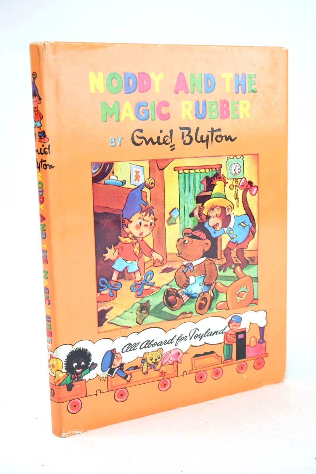 Photo of NODDY AND THE MAGIC RUBBER written by Blyton, Enid illustrated by Wienk, Peter Tyndall, Robert published by Sampson Low, Marston &amp; Co. Ltd., The Richards Press Ltd. (STOCK CODE: 1325742)  for sale by Stella & Rose's Books