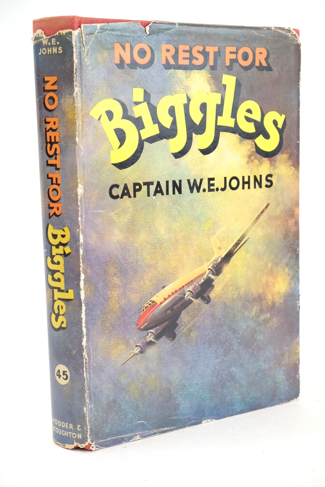 Photo of NO REST FOR BIGGLES written by Johns, W.E. illustrated by Stead,  published by Hodder &amp; Stoughton (STOCK CODE: 1325770)  for sale by Stella & Rose's Books