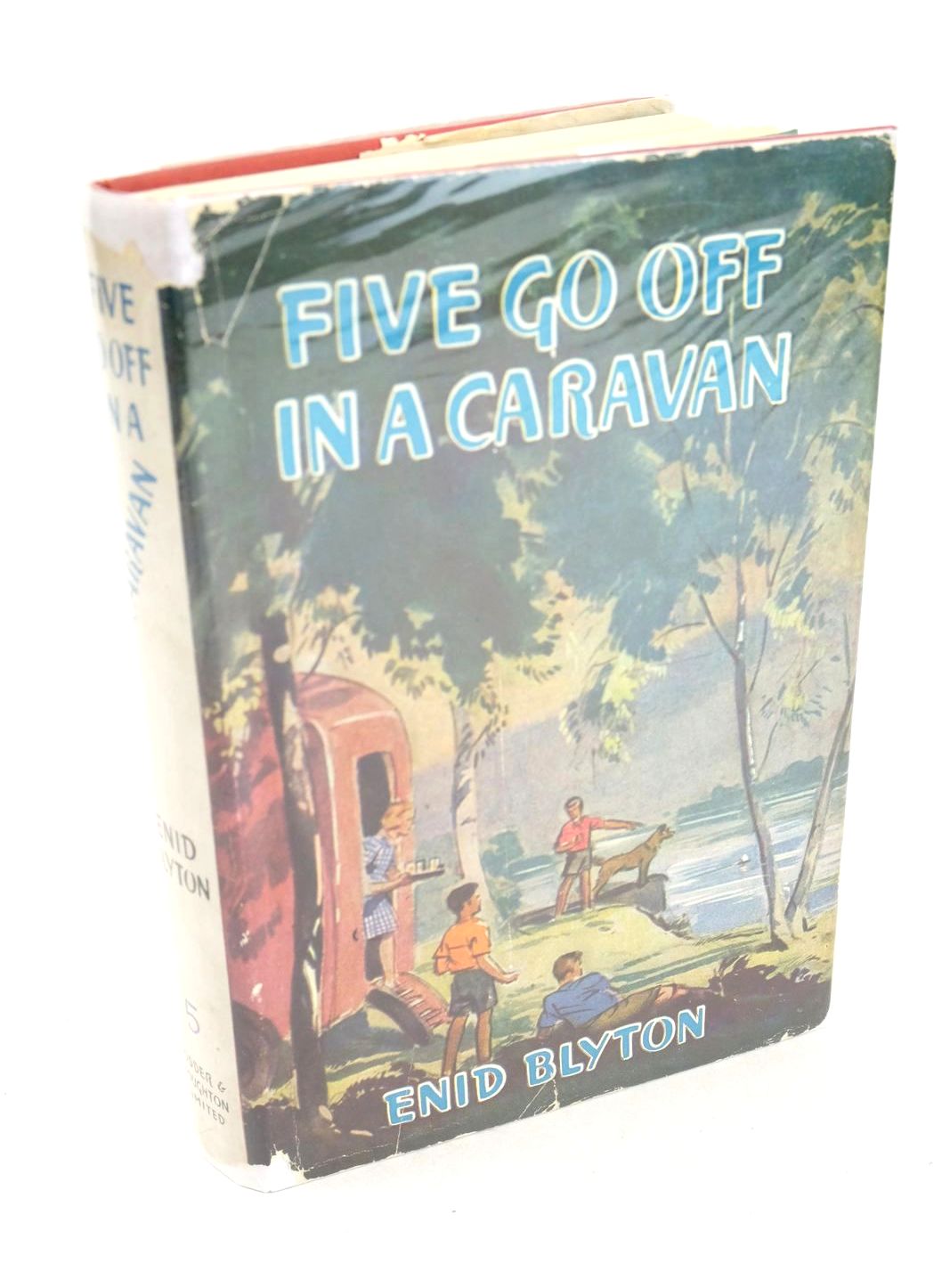 Photo of FIVE GO OFF IN A CARAVAN written by Blyton, Enid illustrated by Soper, Eileen published by Hodder &amp; Stoughton (STOCK CODE: 1325780)  for sale by Stella & Rose's Books