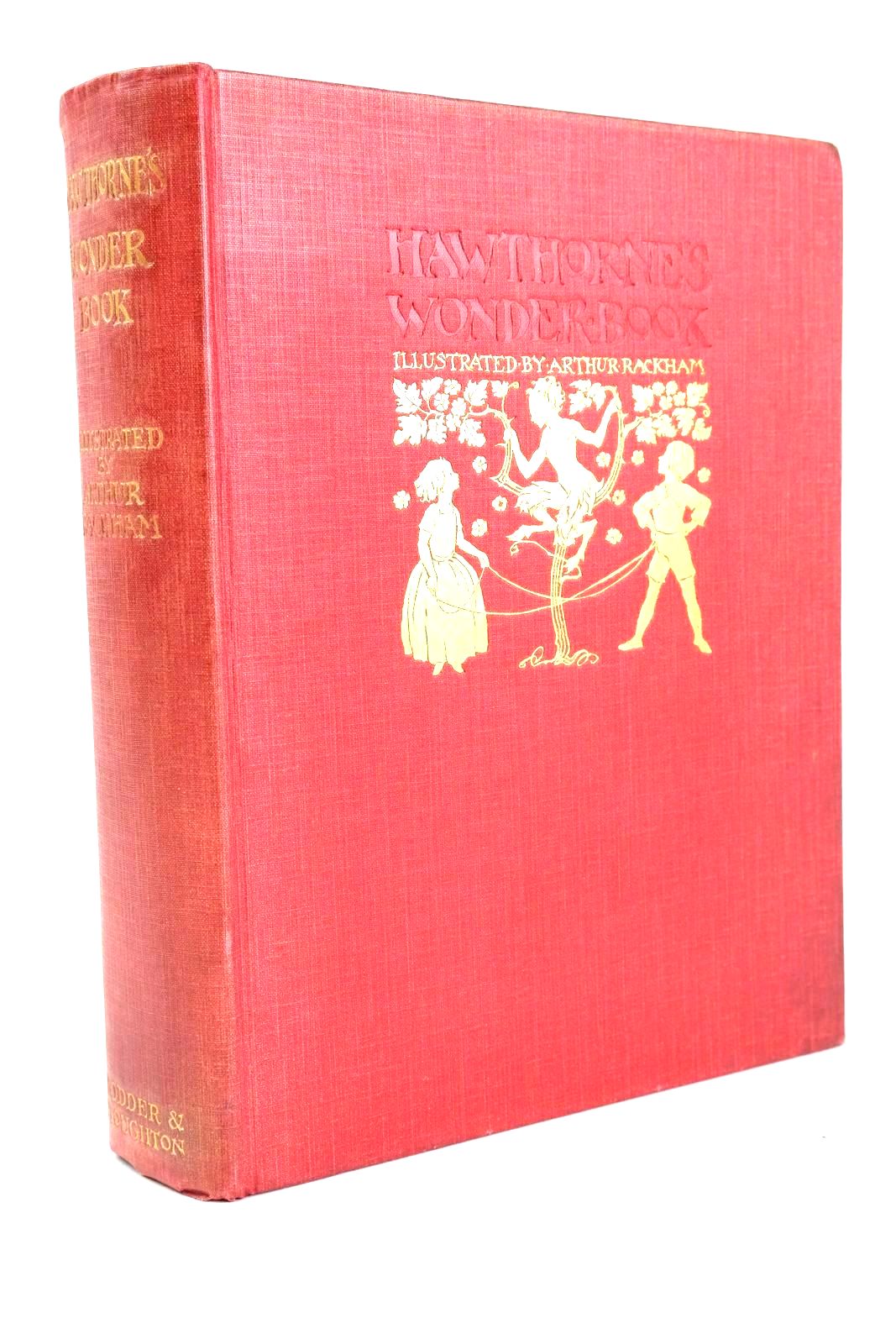 Photo of A WONDER BOOK written by Hawthorne, Nathaniel illustrated by Rackham, Arthur published by Hodder &amp; Stoughton (STOCK CODE: 1325862)  for sale by Stella & Rose's Books